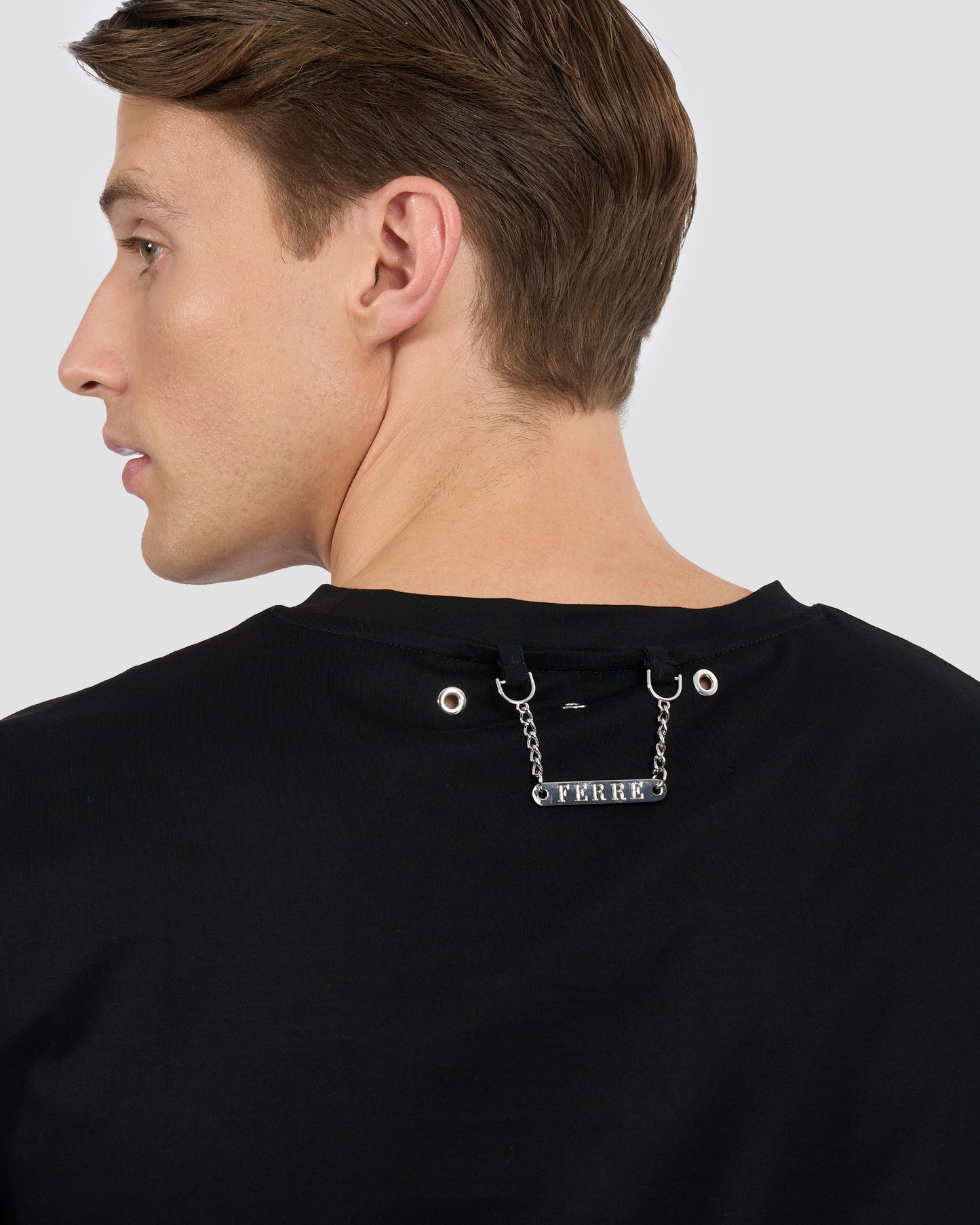 Metal Monogram Patched T-Shirt