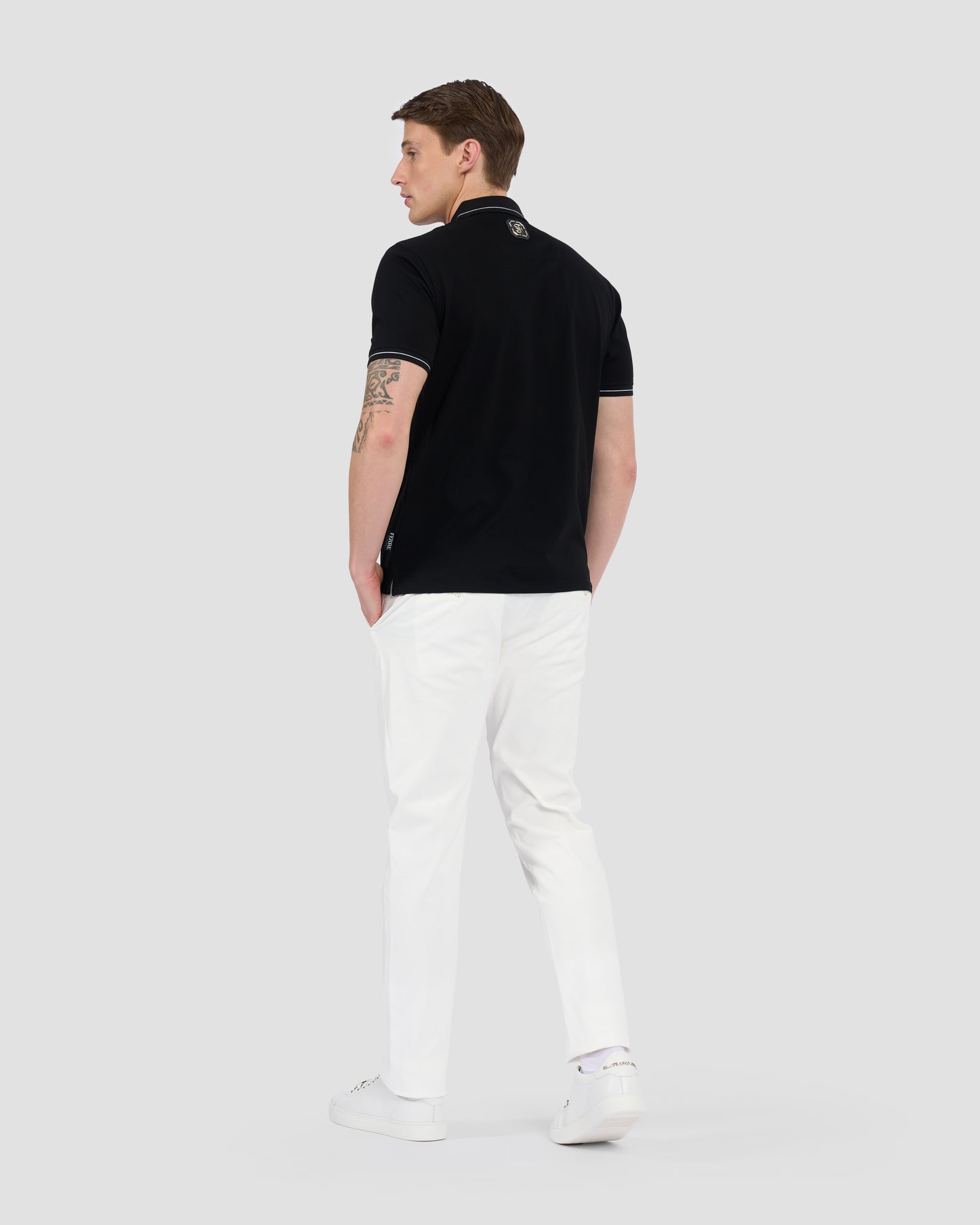 Ferré Print Polo Shirt