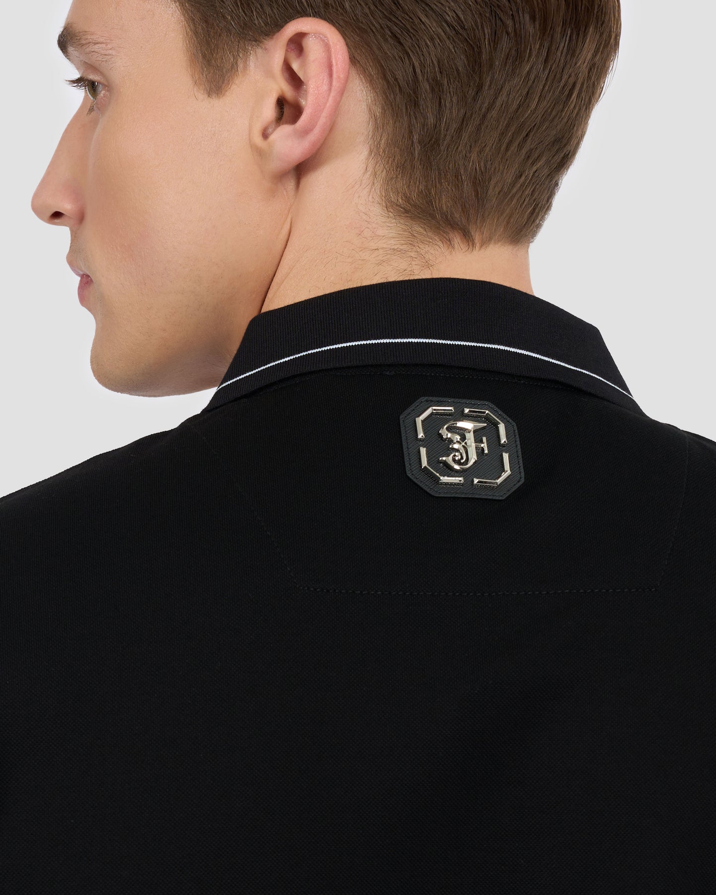 Ferré Print Polo Shirt