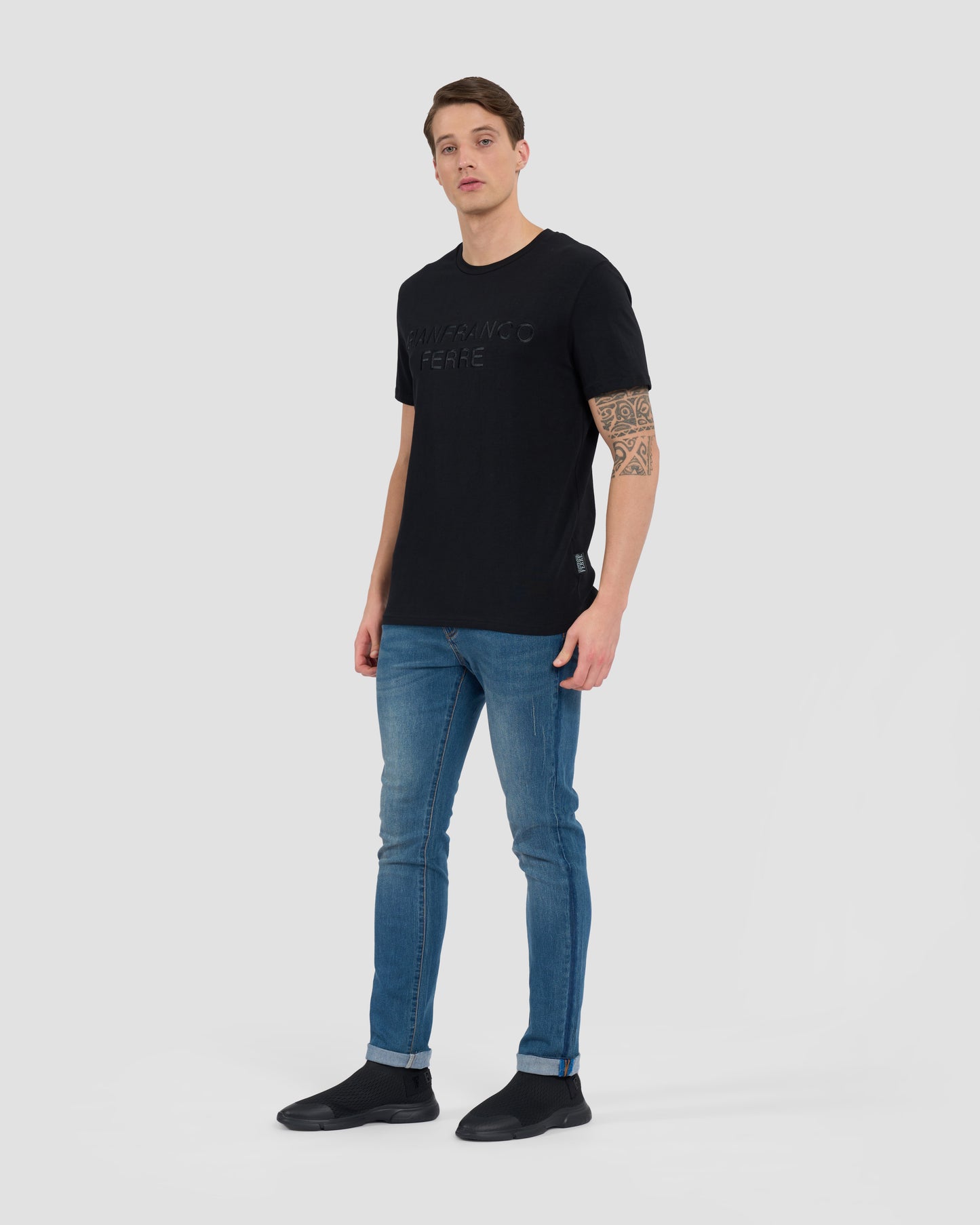 Monochrome Brand Embroidered T-Shirt