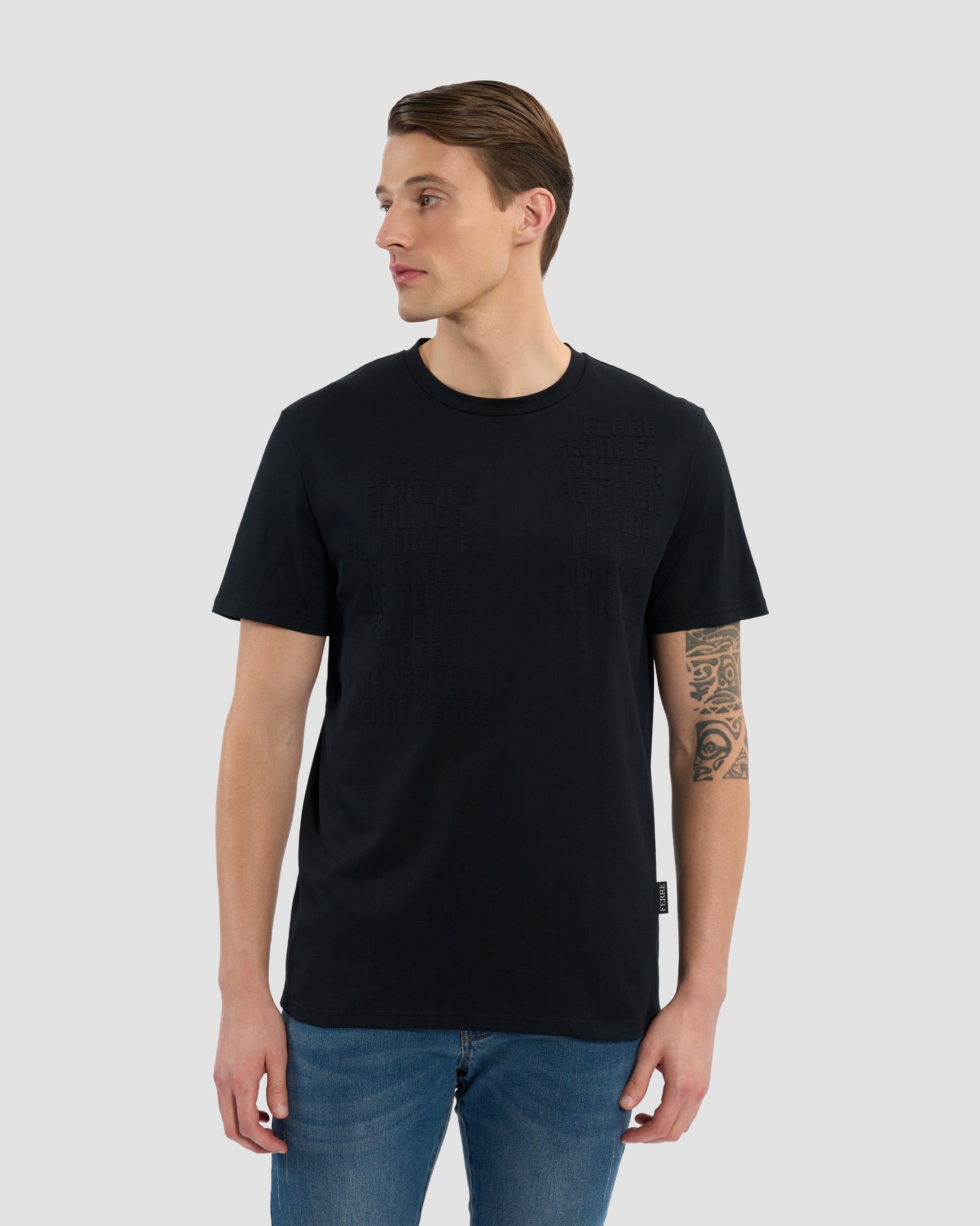 Monochrome Ferré Embellished T-Shirt