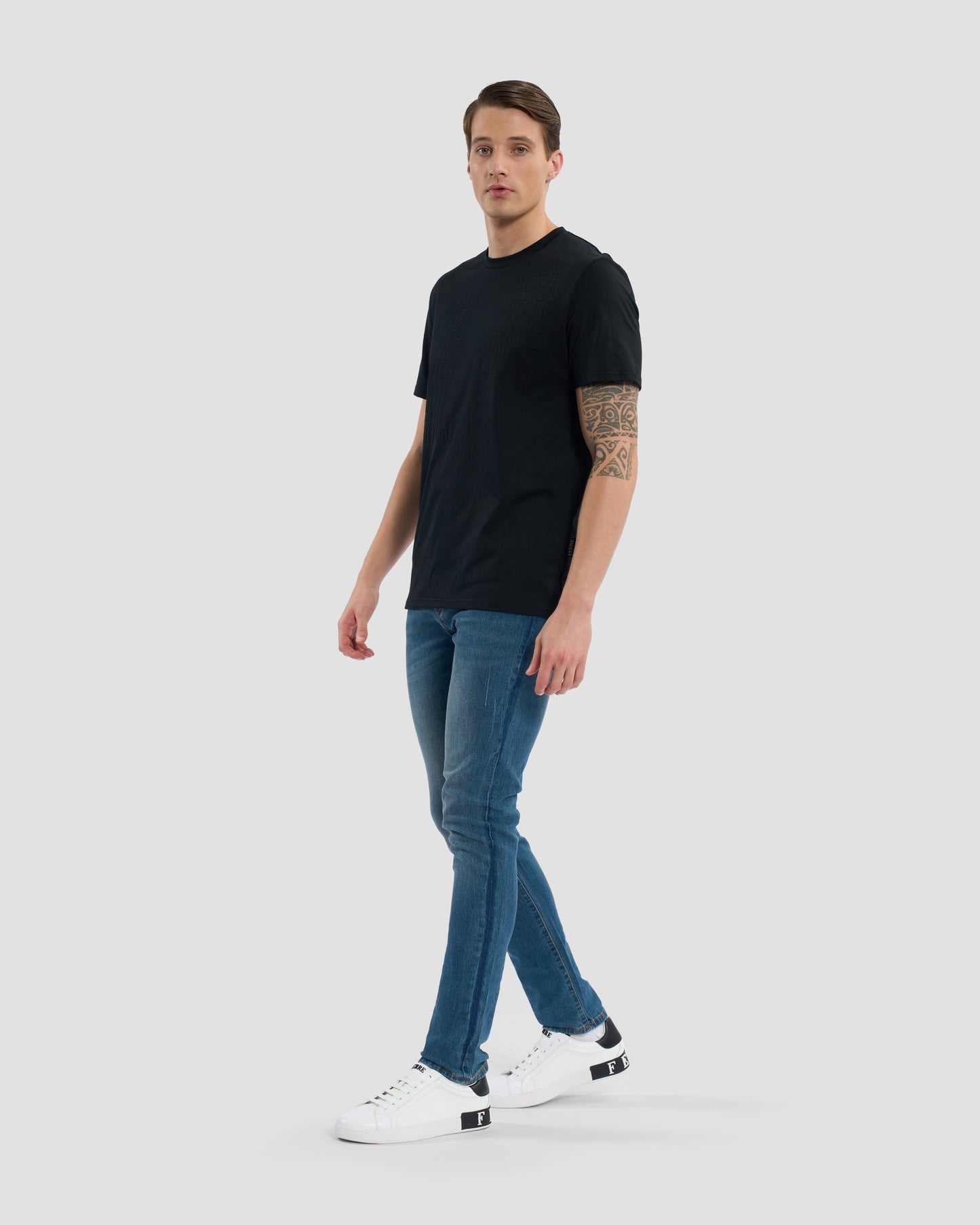 Monochrome Ferré Embellished T-Shirt