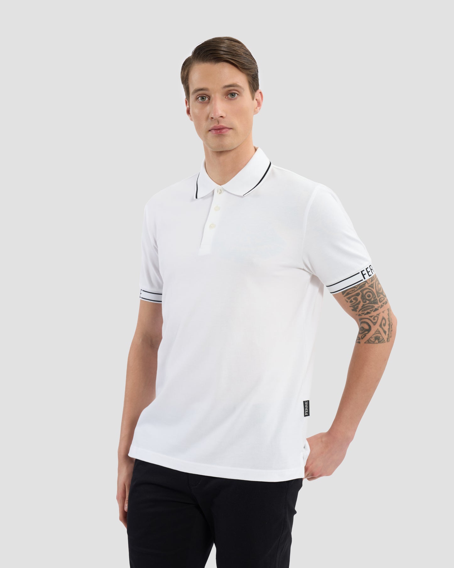 Ferré Taped Polo Shirt
