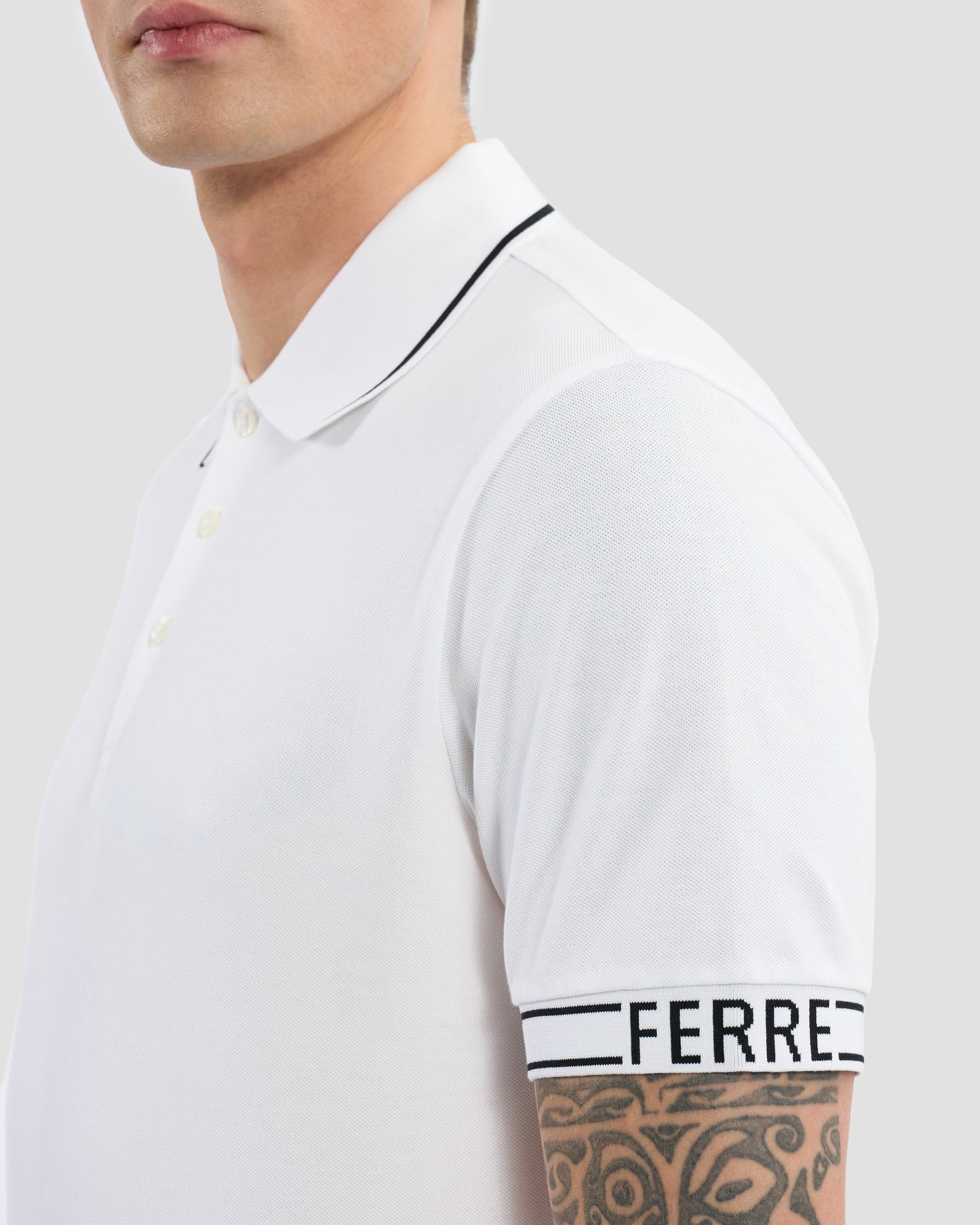 Ferré Taped Polo Shirt