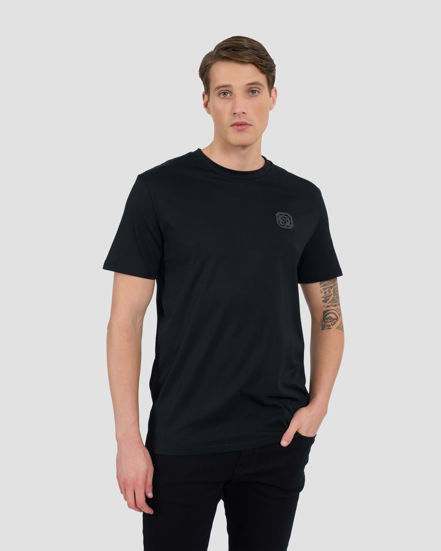 Flock Gothic Printed Back T-Shirt