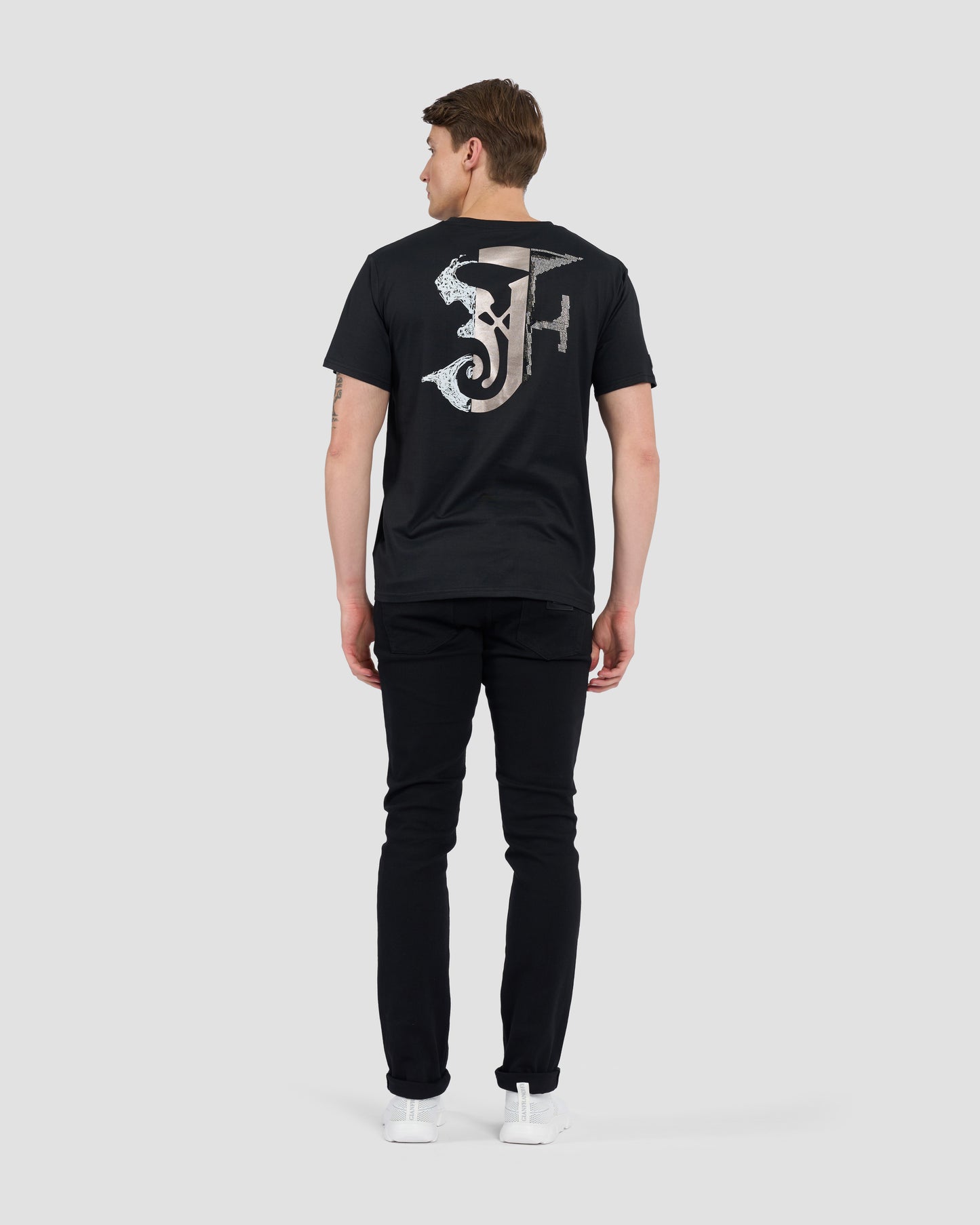 Rhinestones Embellished T-Shirt