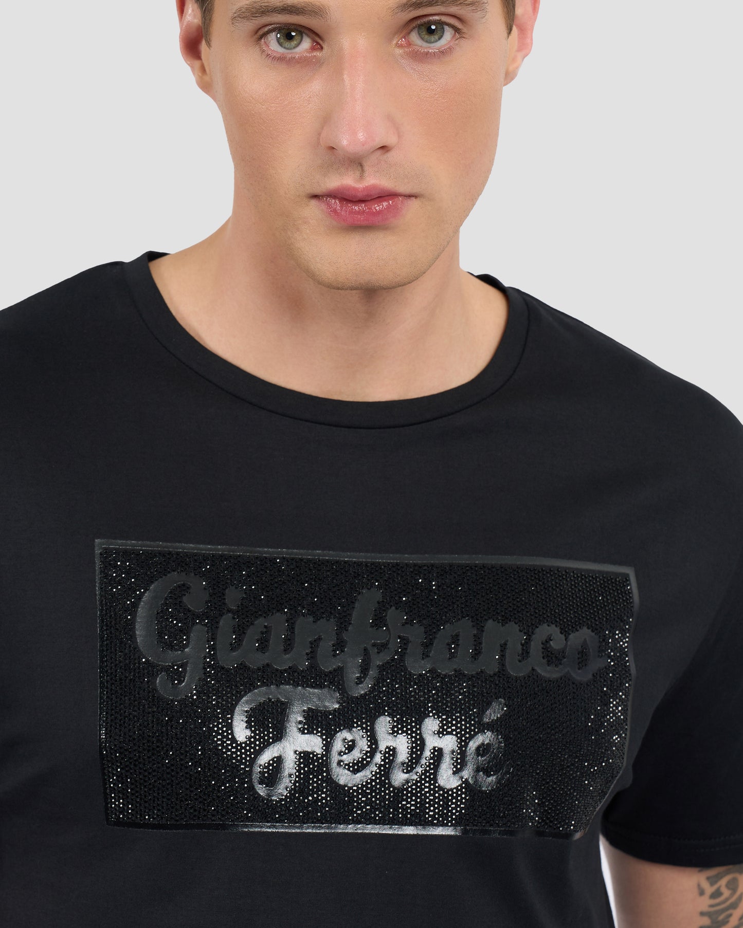 Rhinestones Branding T-Shirt
