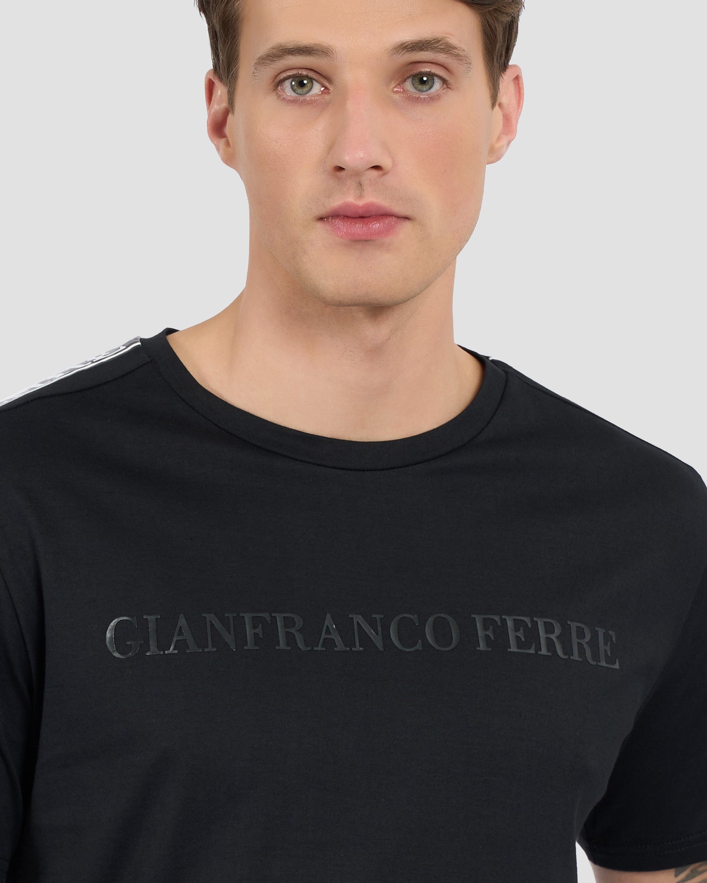 Brand Taping Print T-Shirt