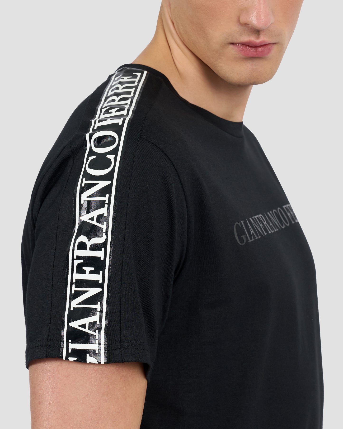 Brand Taping Print T-Shirt