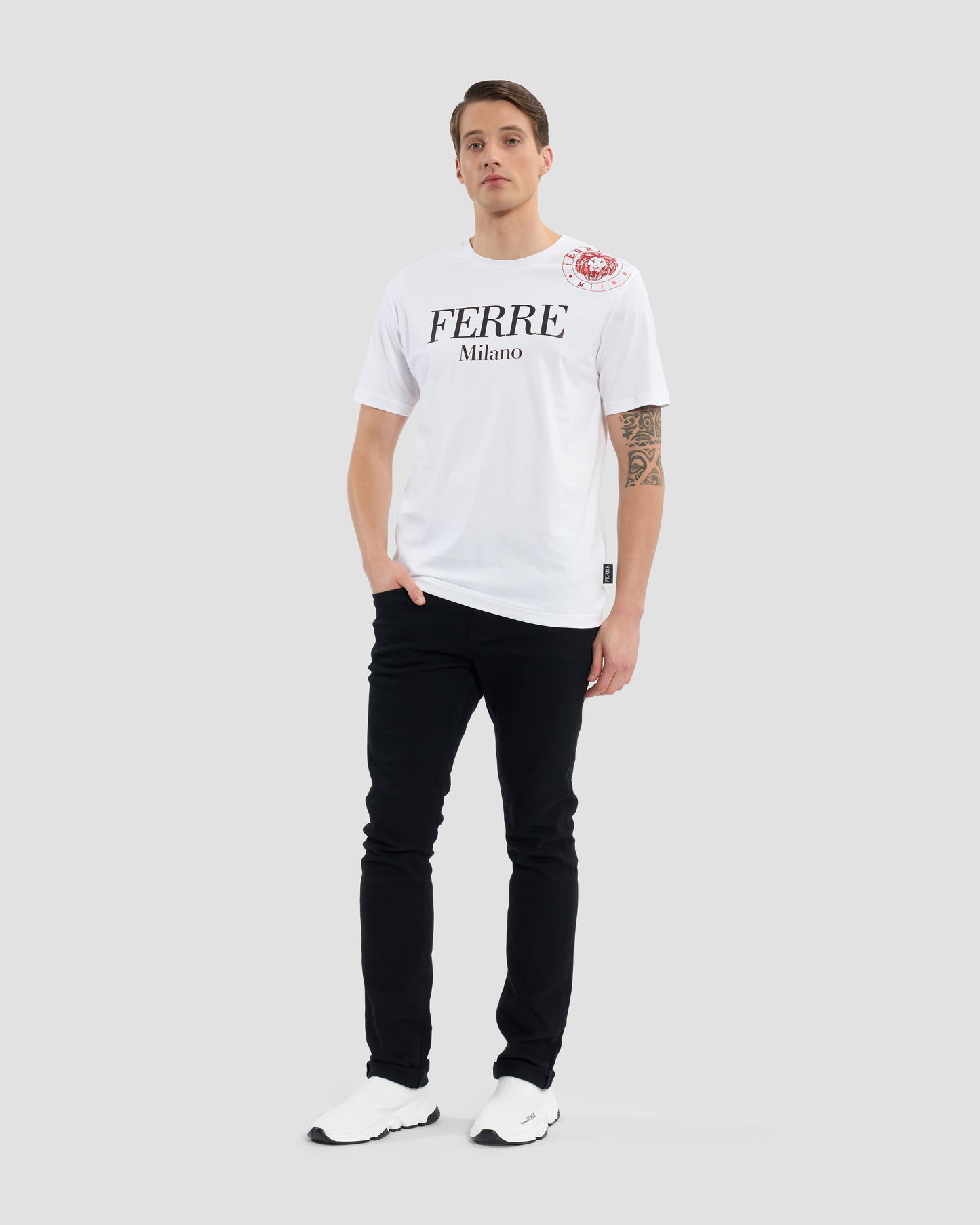Lion Head Printed T-Shirt