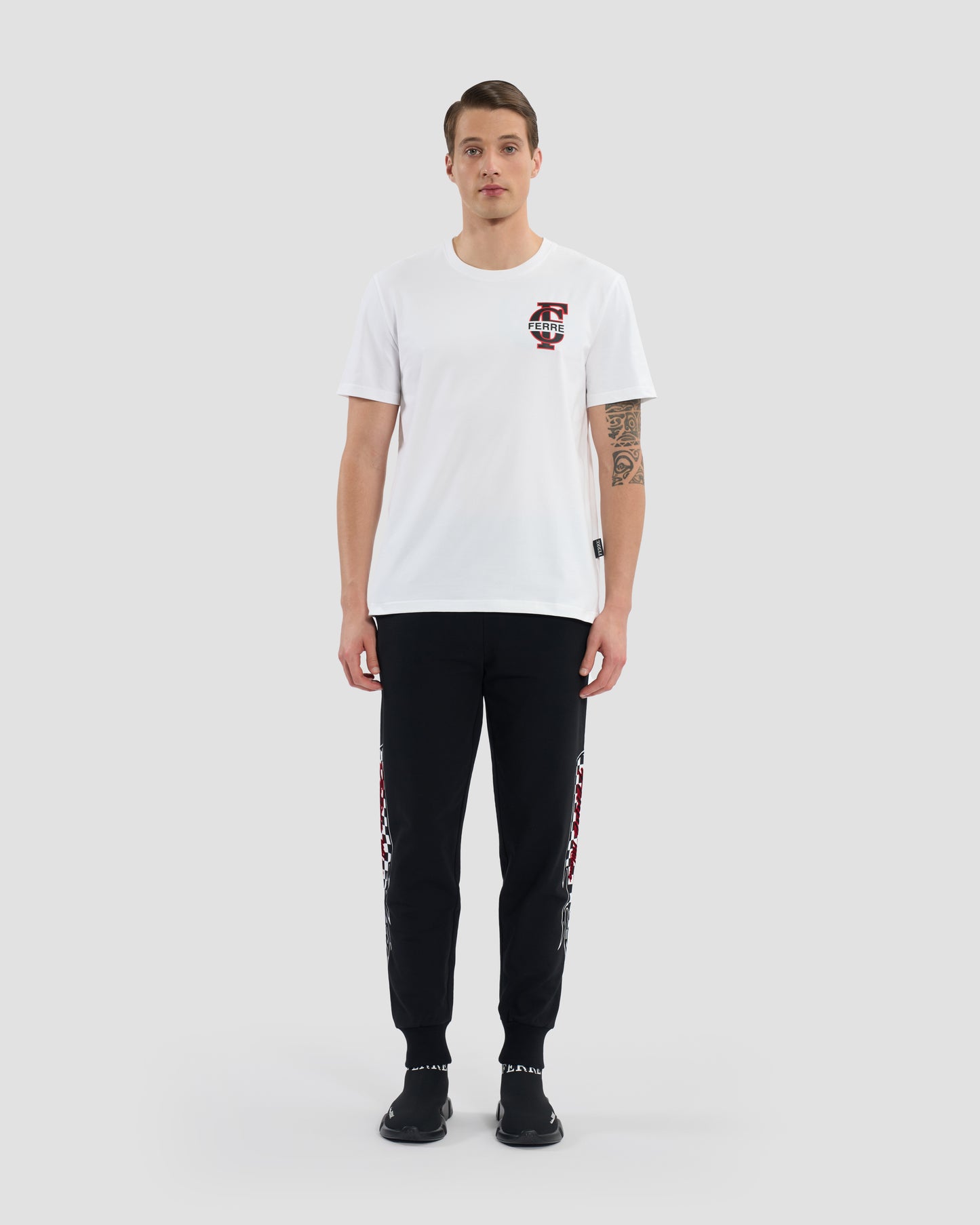 Ferré Printed Chest T-Shirt