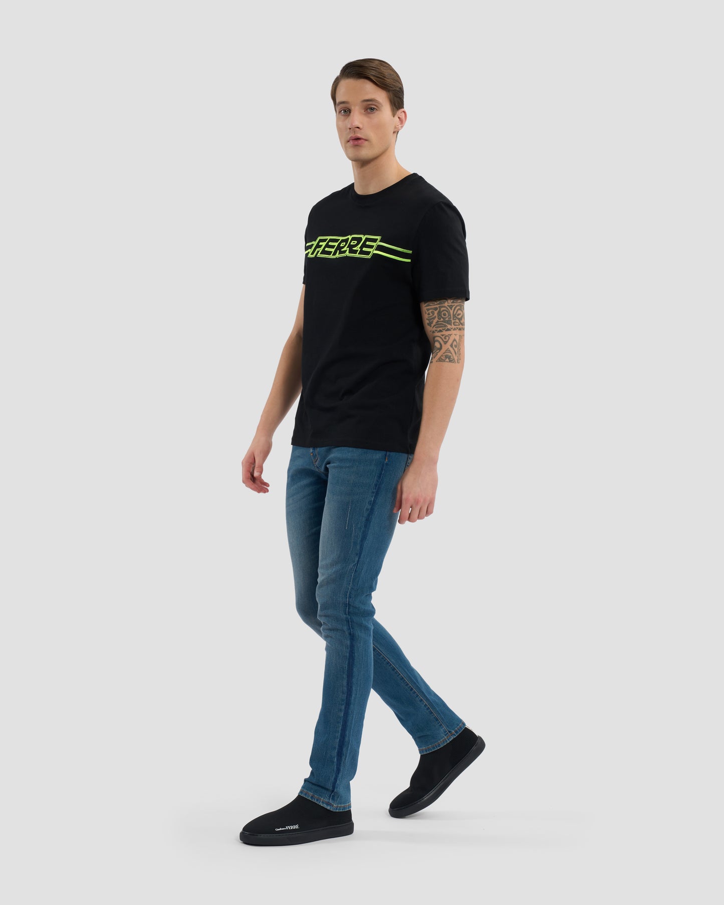 Neon Ferré Embroidered T-Shirt