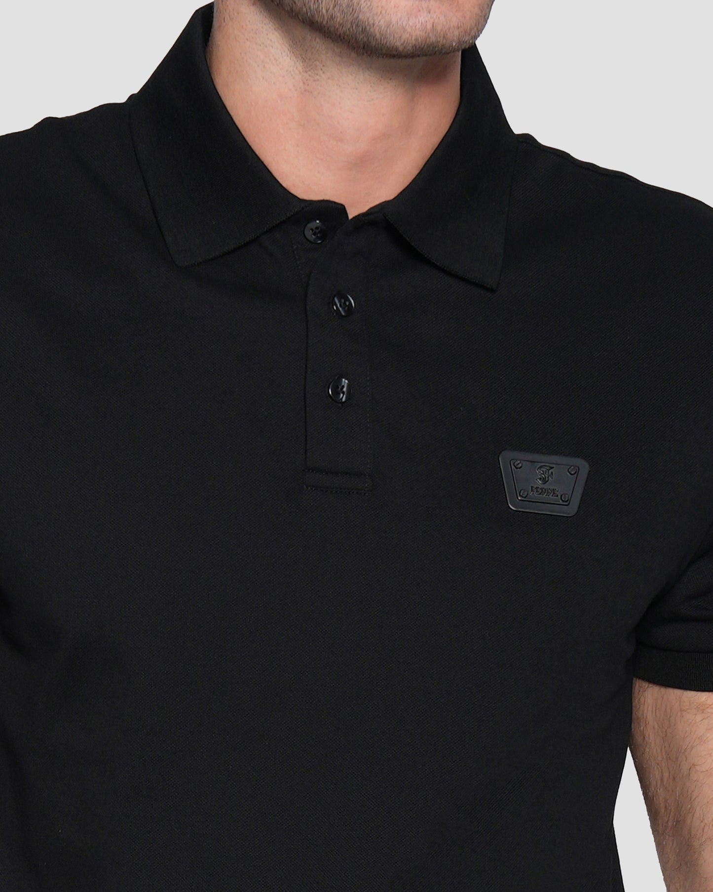 Logo-Plaque Polo Shirt
