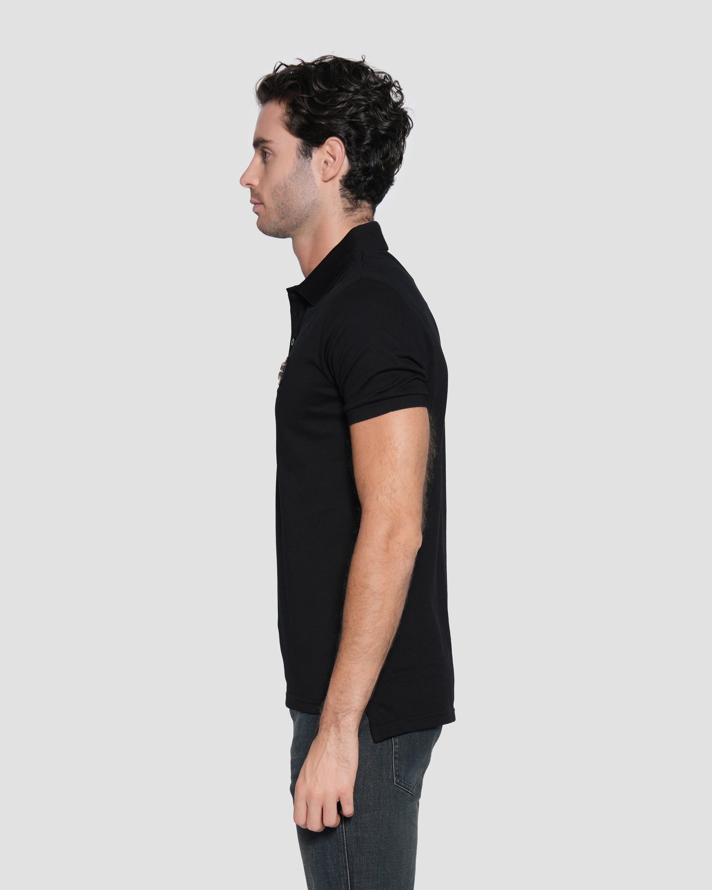 Rubber Patch Logo Polo