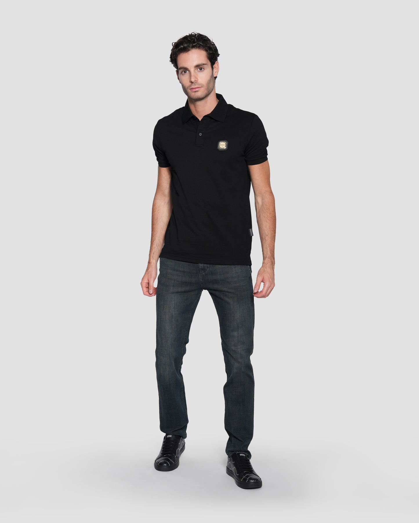 Rubber Patch Logo Polo
