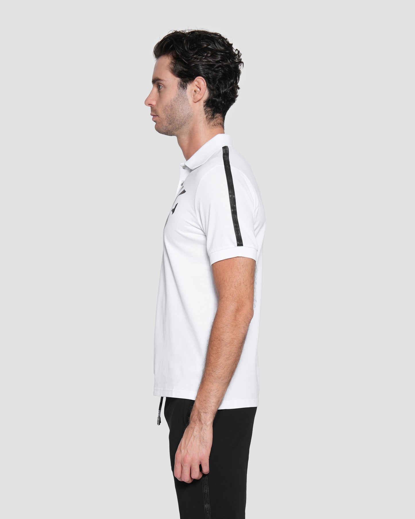 Printed Logo Polo Shirt