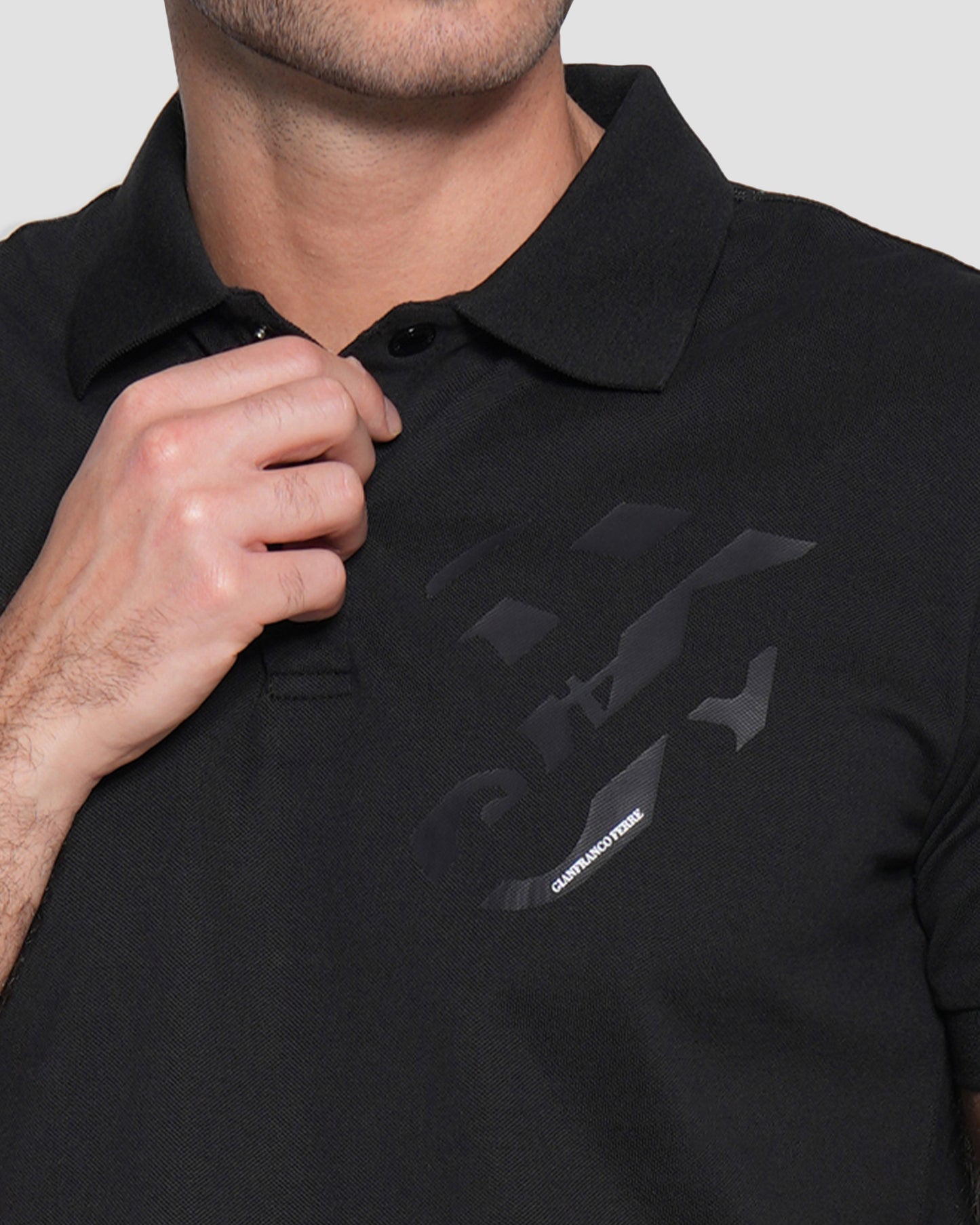 Printed Logo Polo Shirt