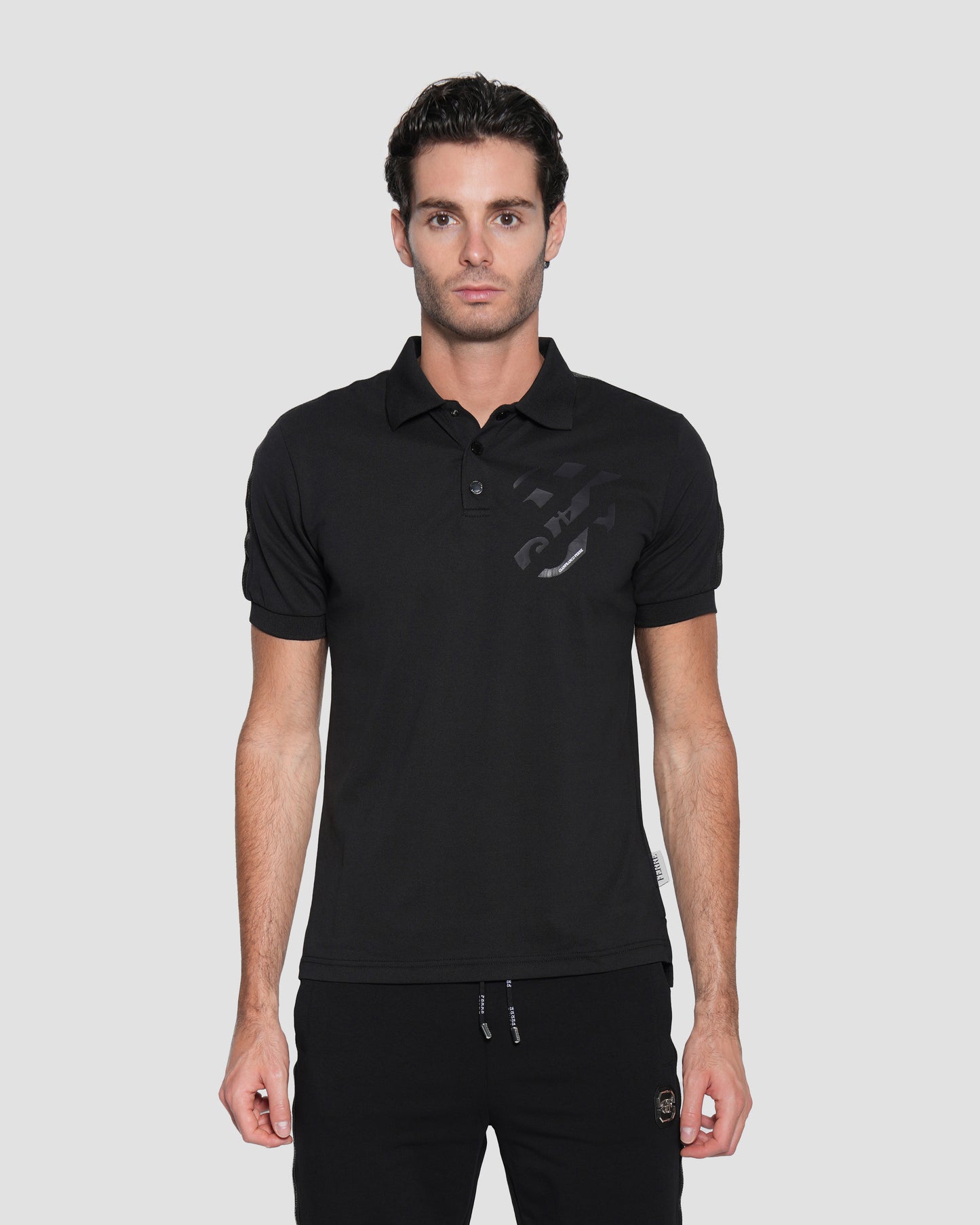 Printed Logo Polo Shirt