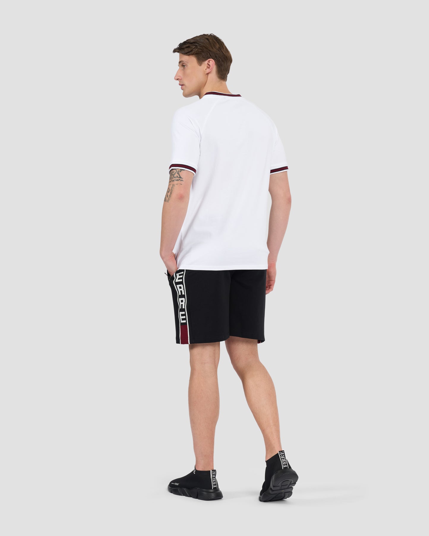 Ferré Ribbed Ringer Tee