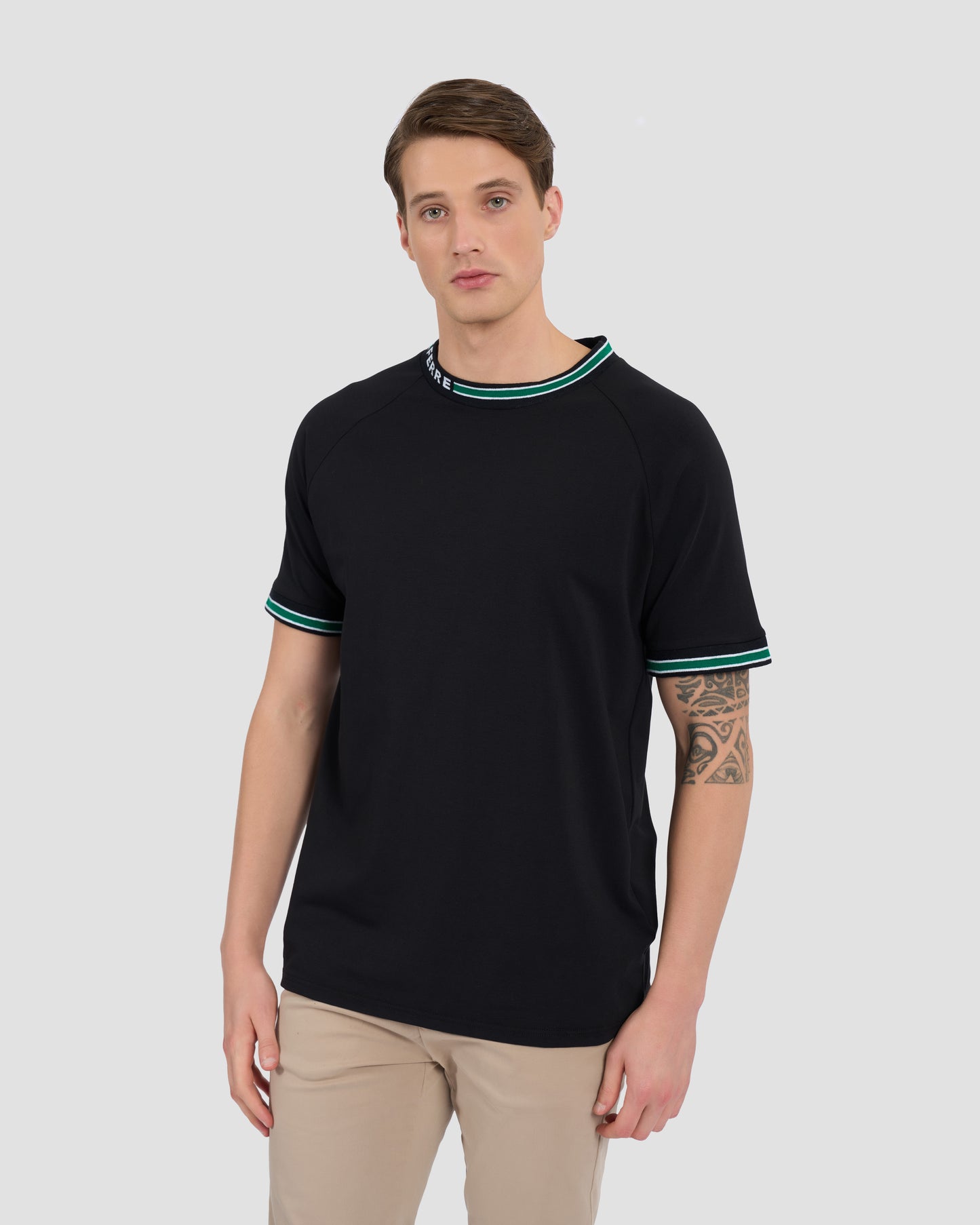 Ferré Ribbed Ringer Tee