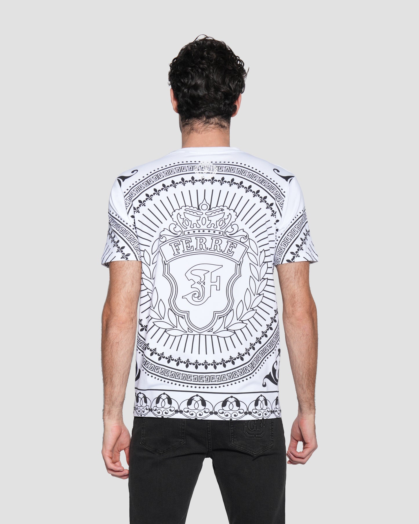 Imperial Emblem Print T-Shirt