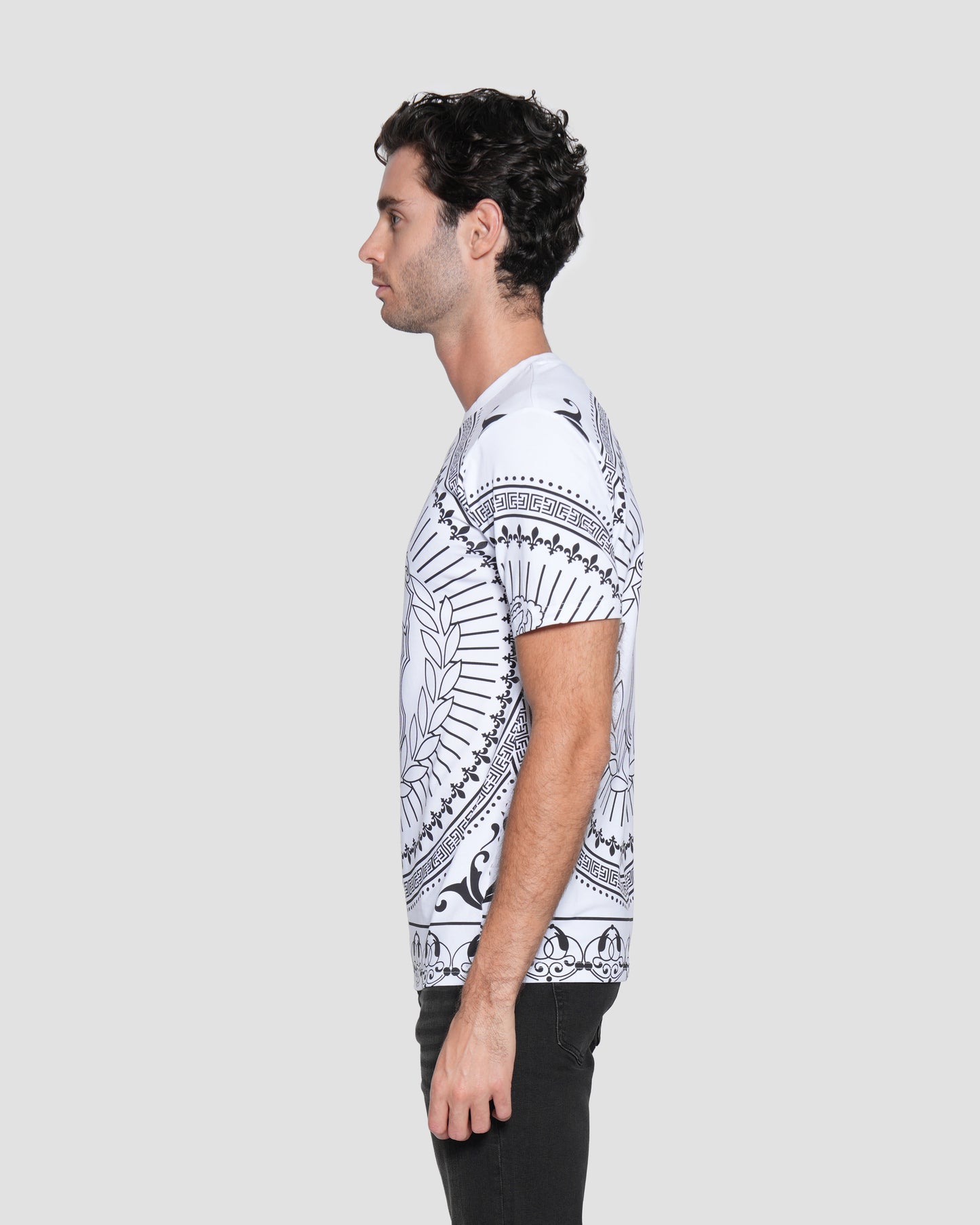 Imperial Emblem Print T-Shirt
