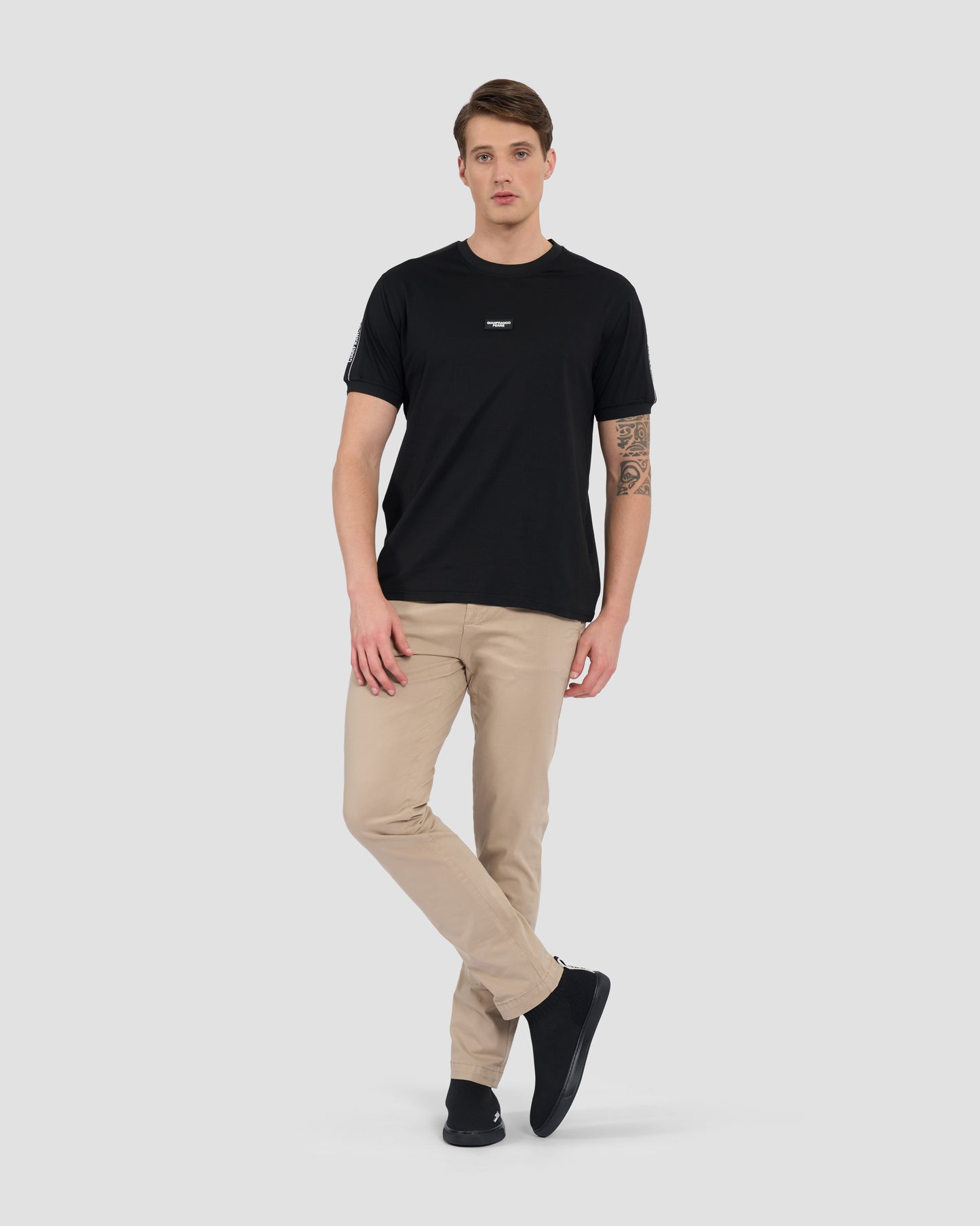 Brand Patched T-Shirt