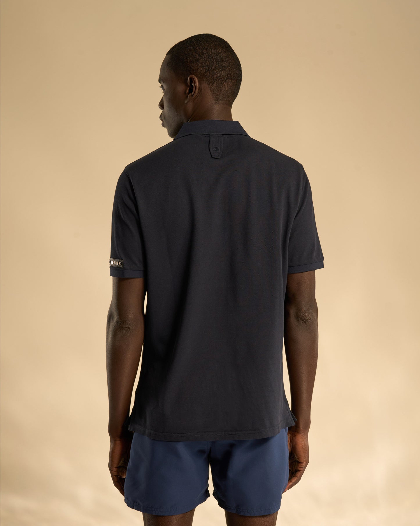 Embroidered Crest Polo Shirt