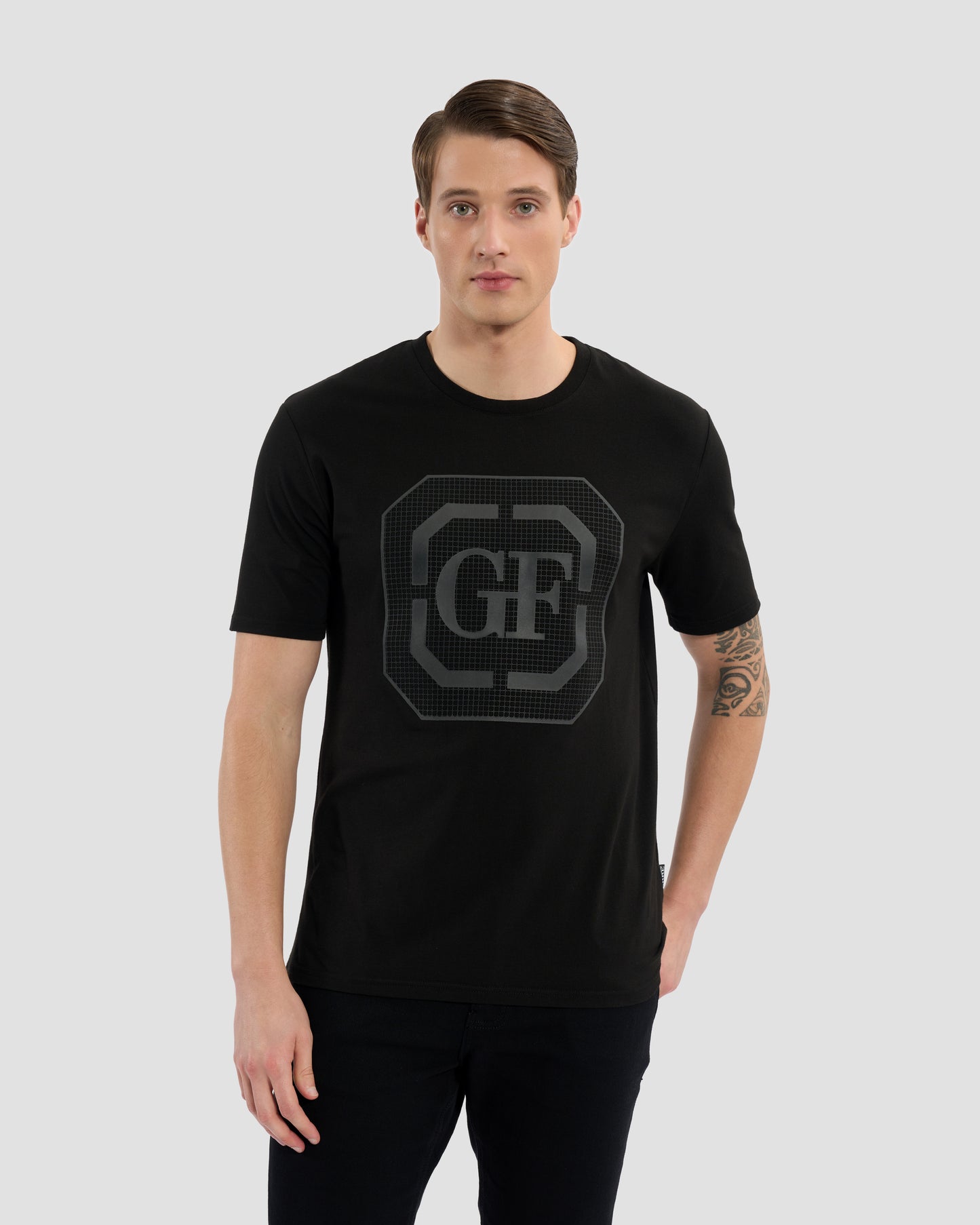 Matte Brand Print T-Shirt