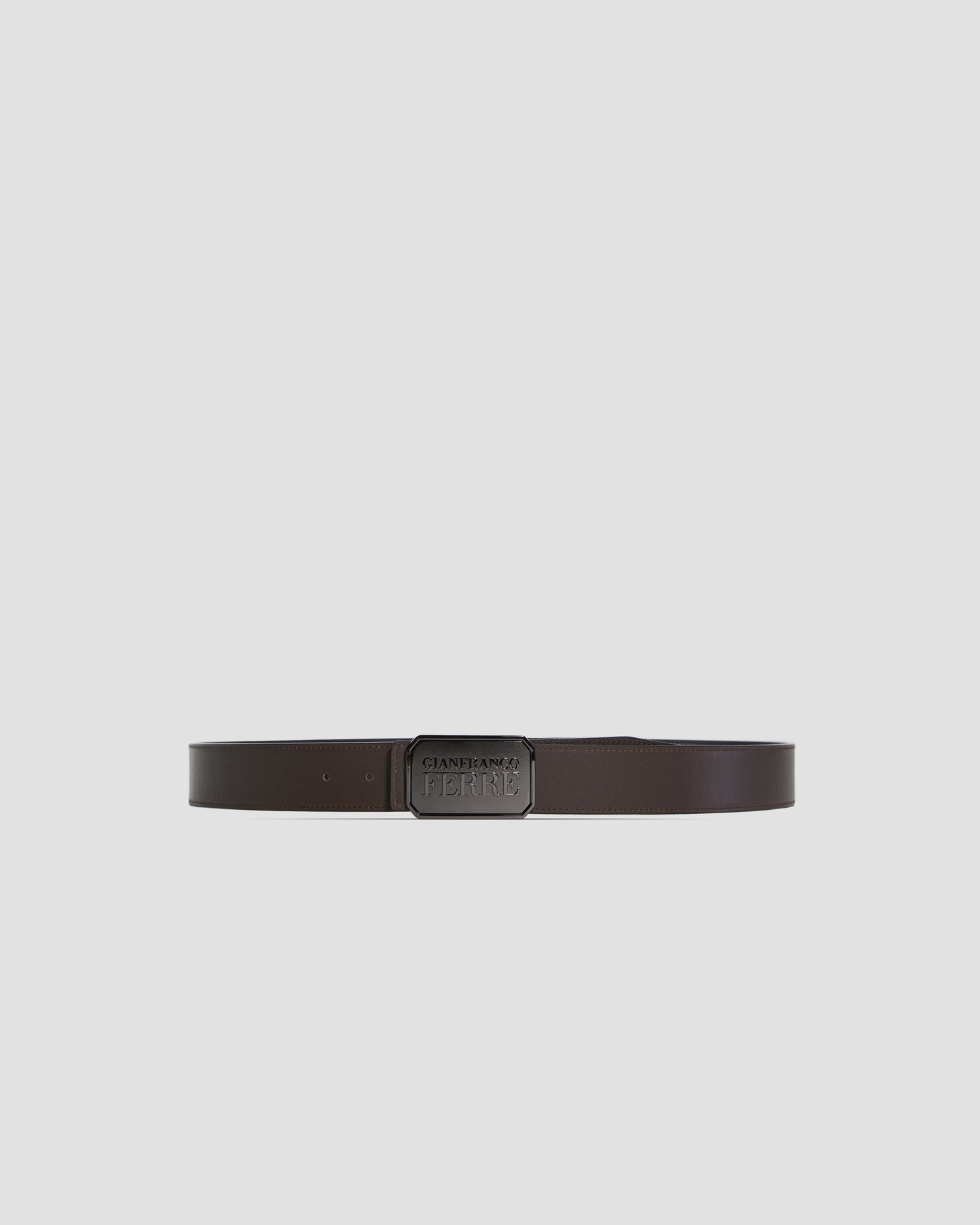 Metal Branding Square Buckle Belt