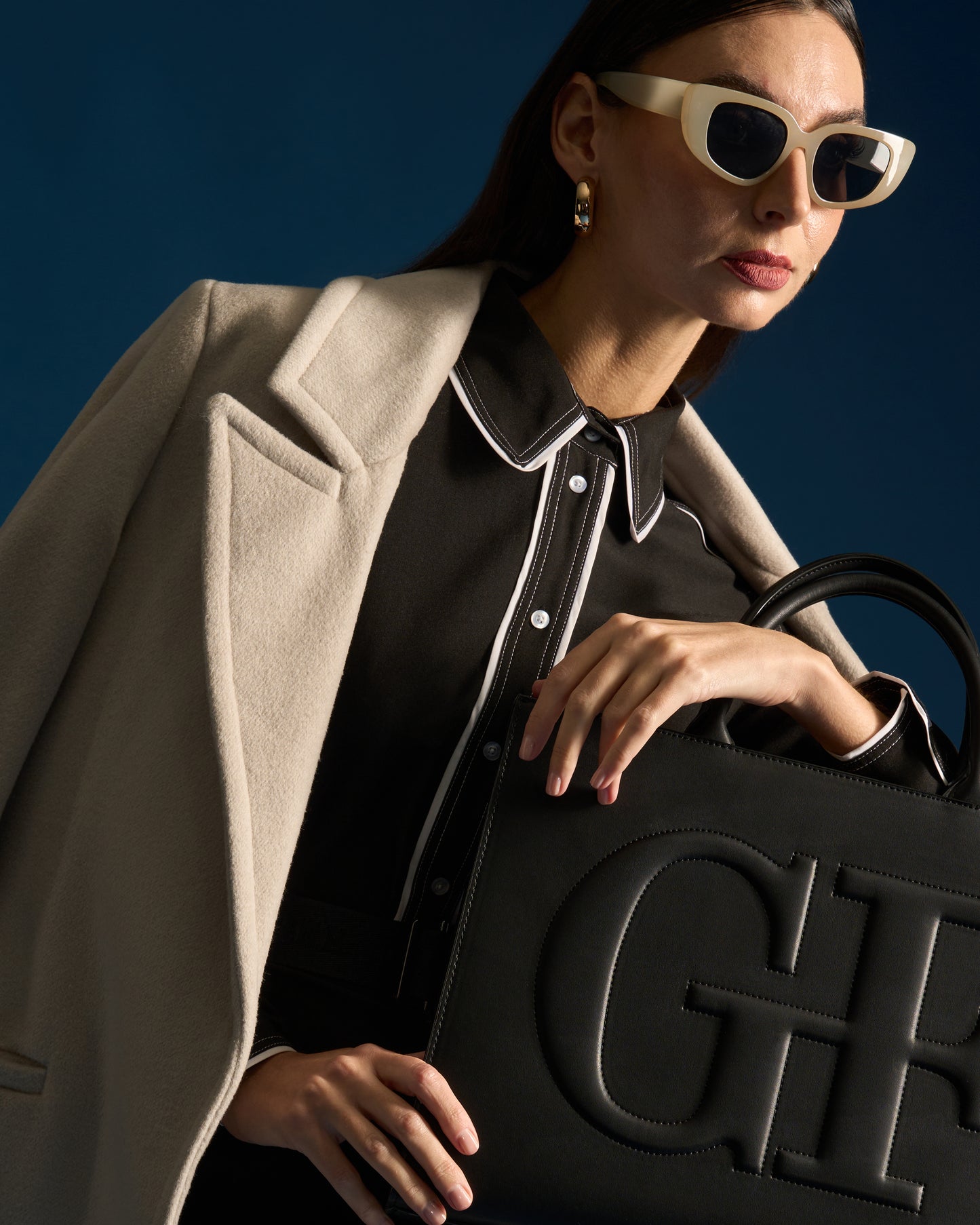 Belted GF Monogram Coat