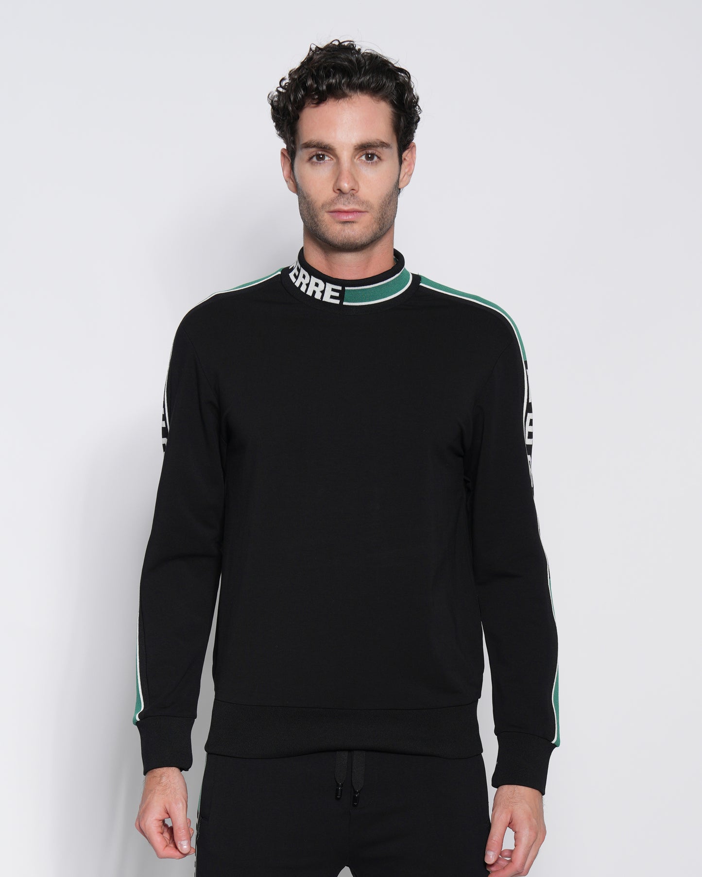 Jacquard Logo Tape Sweatshirt