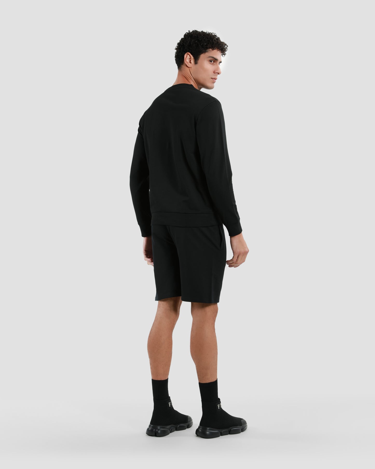 Brand Embossed Sweatshirt