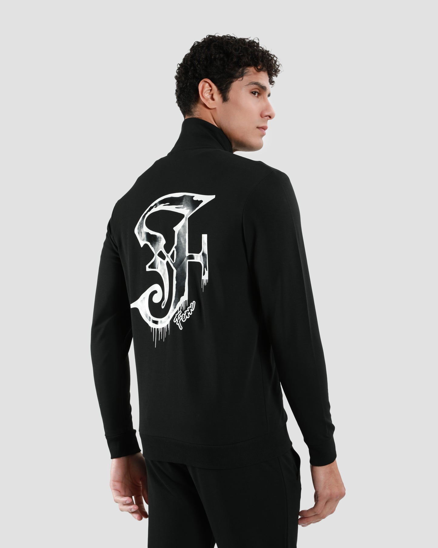 Script Logo Back Tracksuit Jacket