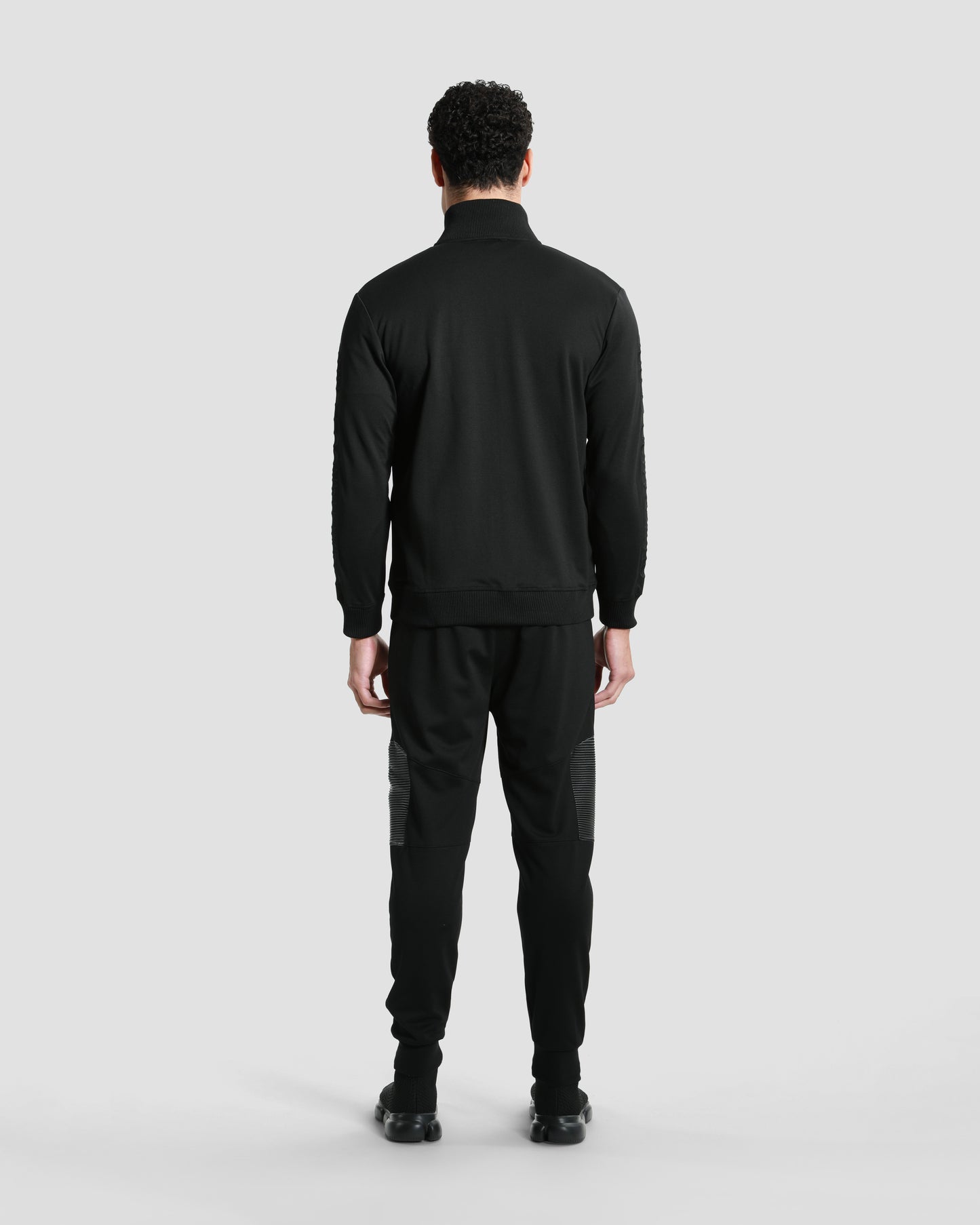 Embroidered Sleeve Tracksuit Jacket