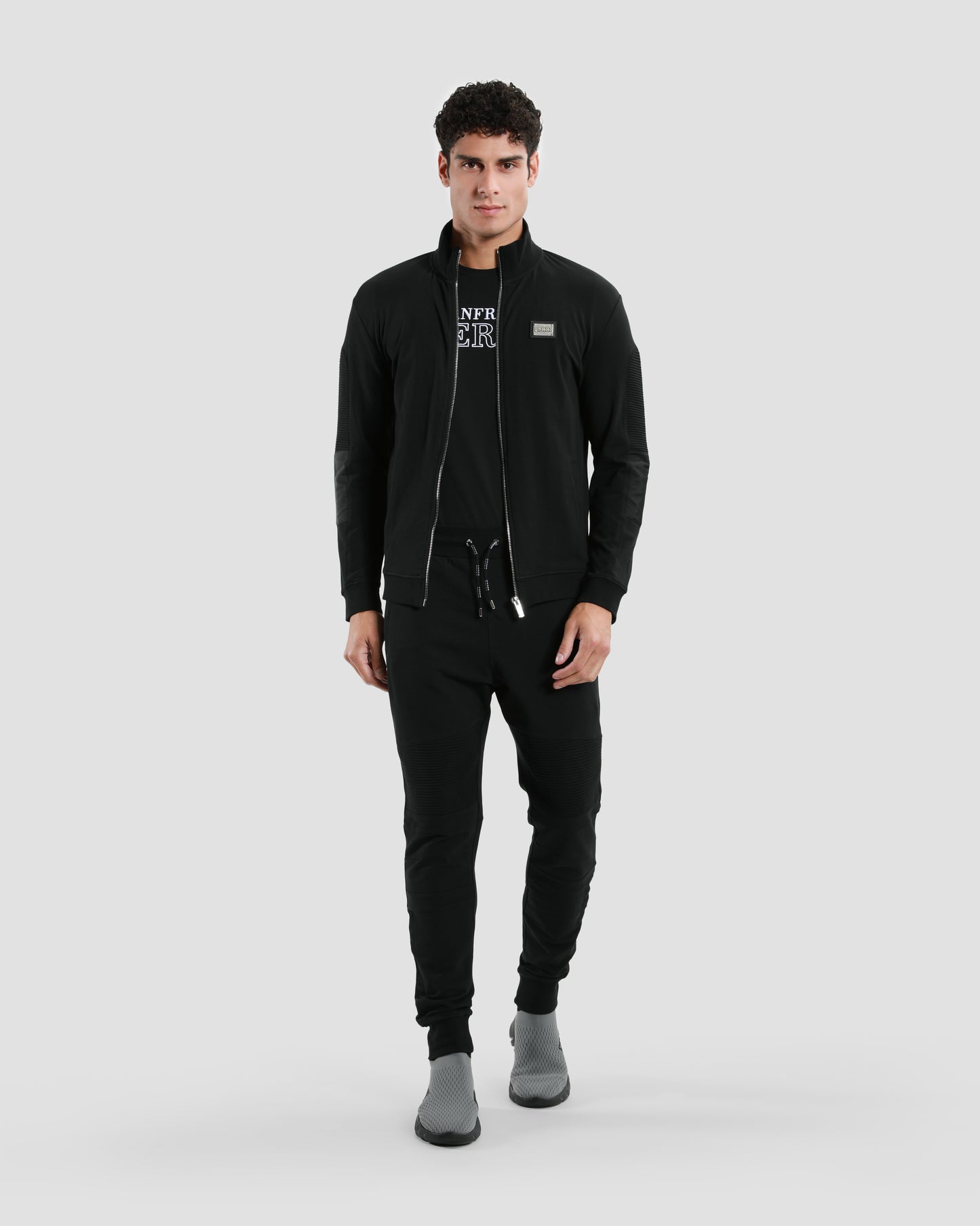 Monochrome Tracksuit Jacket