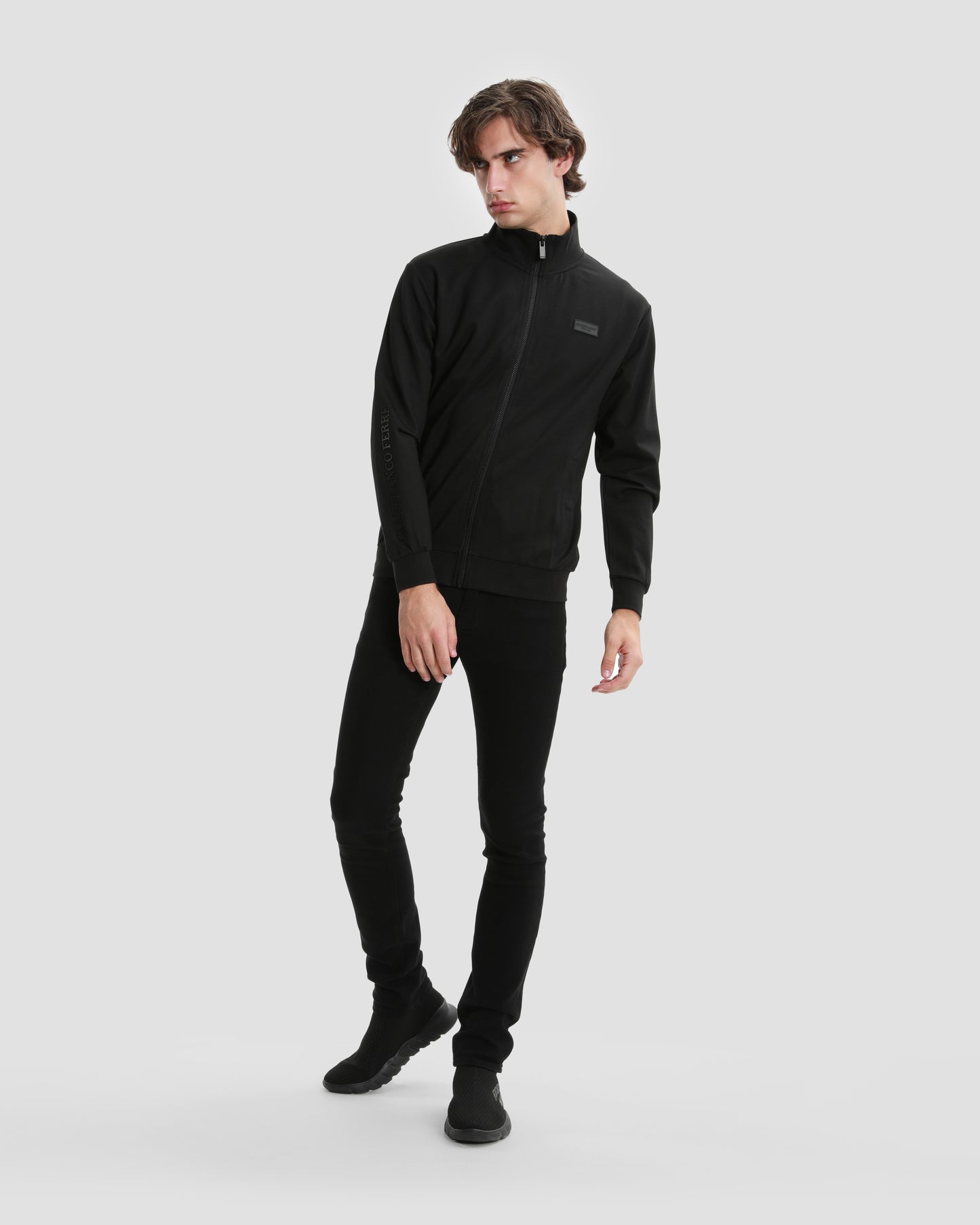 Monochrome Branding Tracksuit Jacket