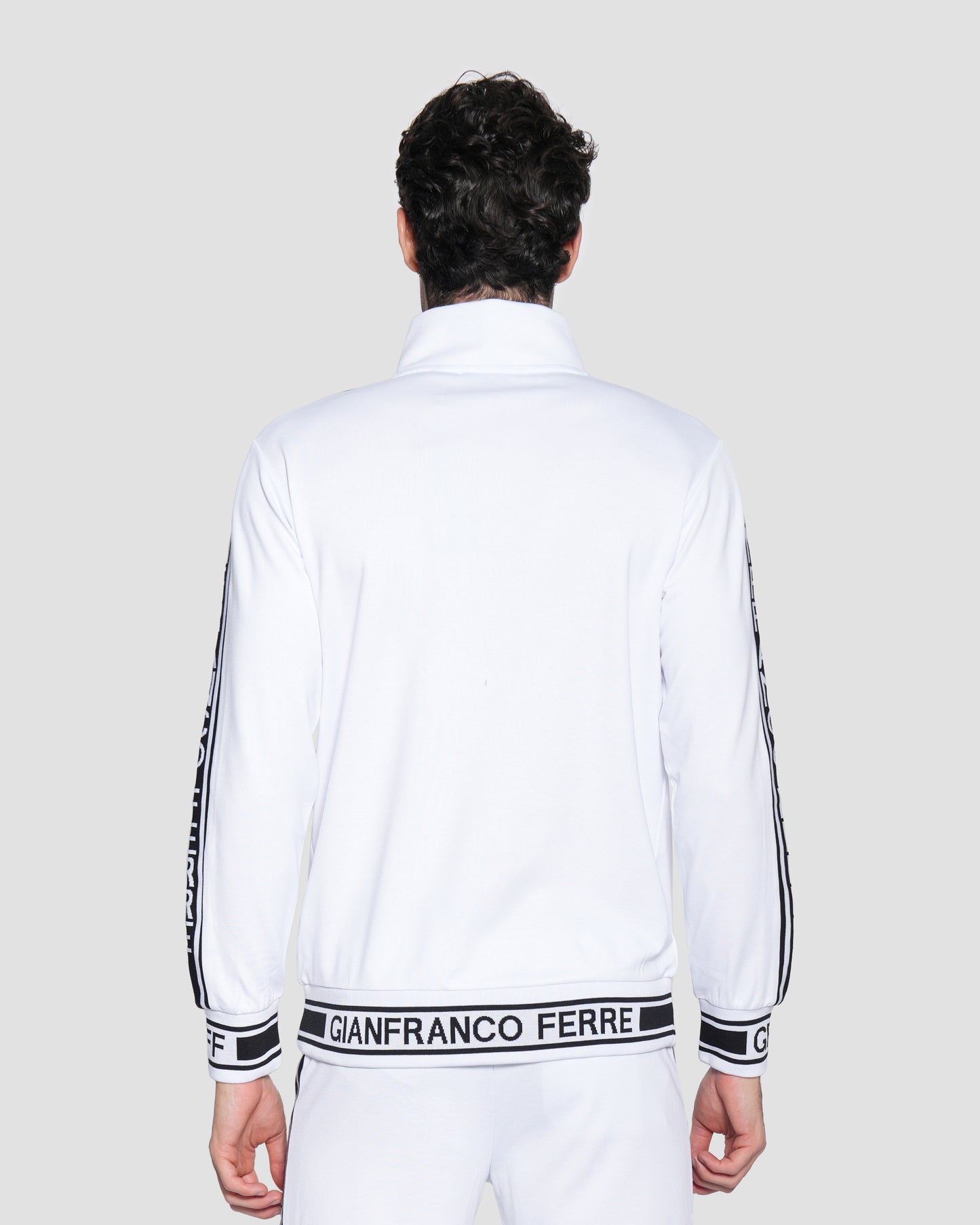 Contrast Logo Taping Tracksuit Jacket