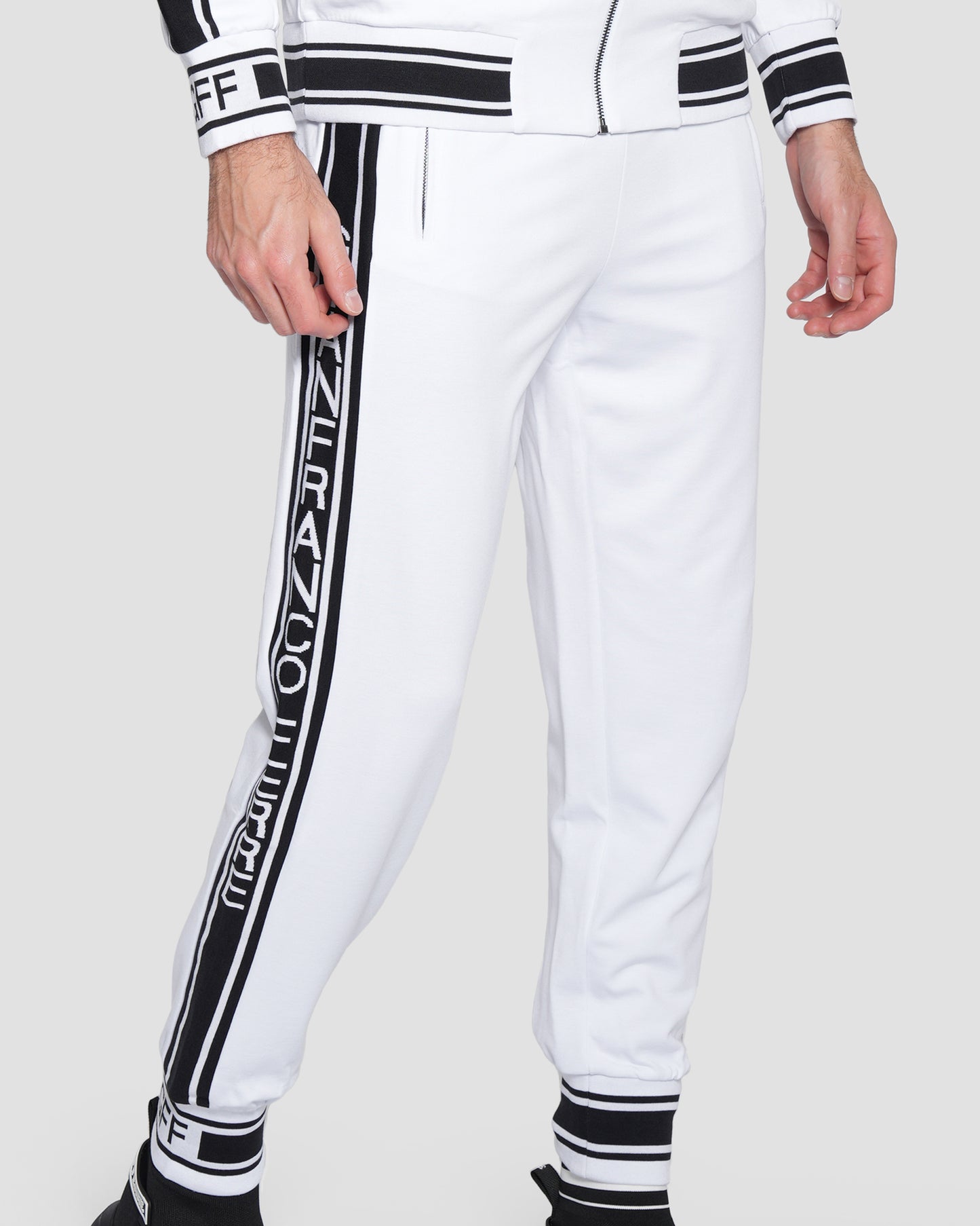 Contrast Logo Taping Track Pants