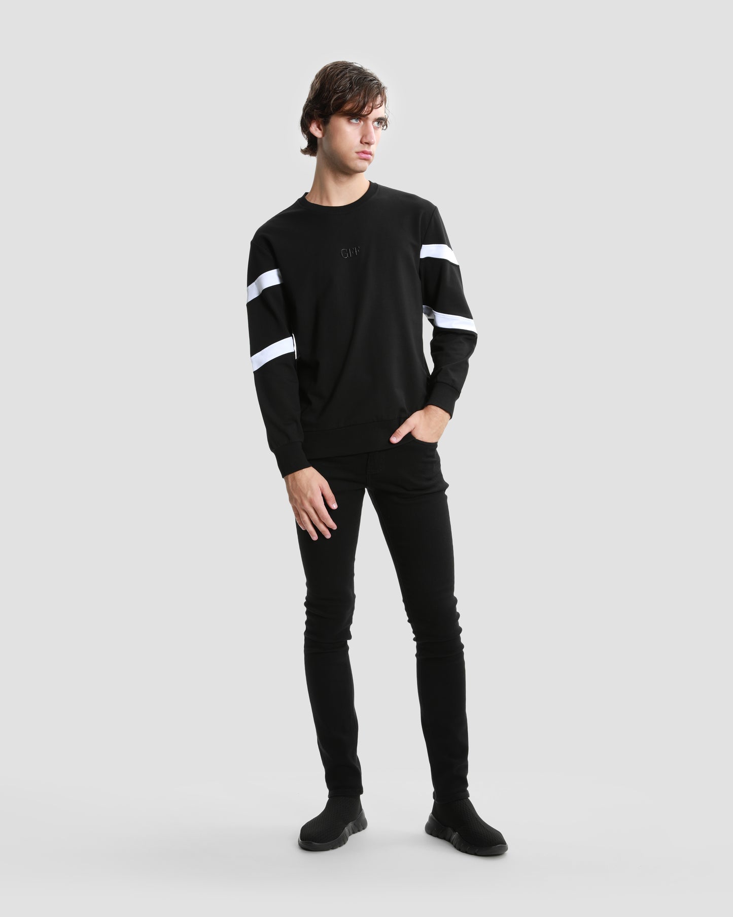 Two-Toned Sleeve Sweatshirt