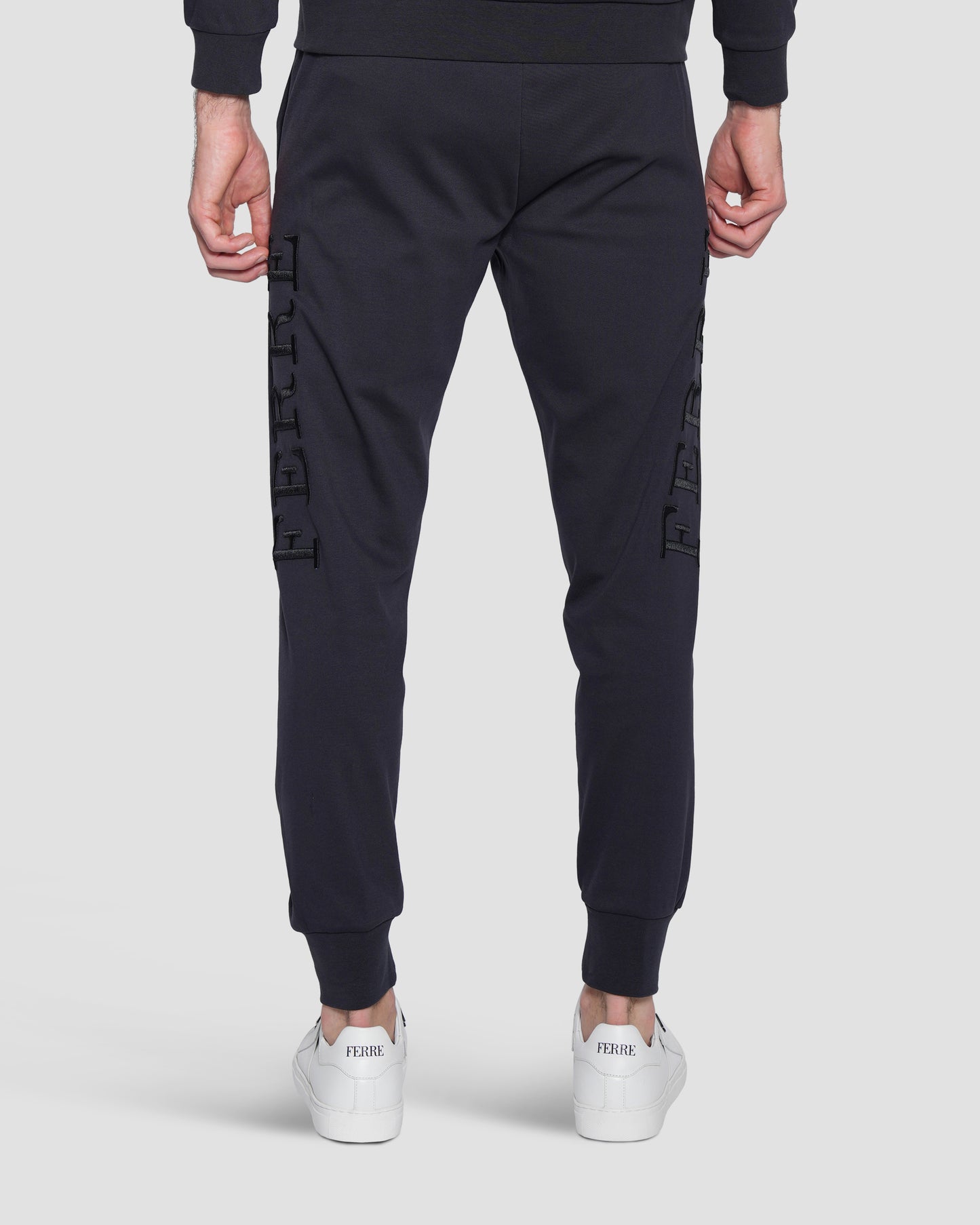 Embroidered Track Pants