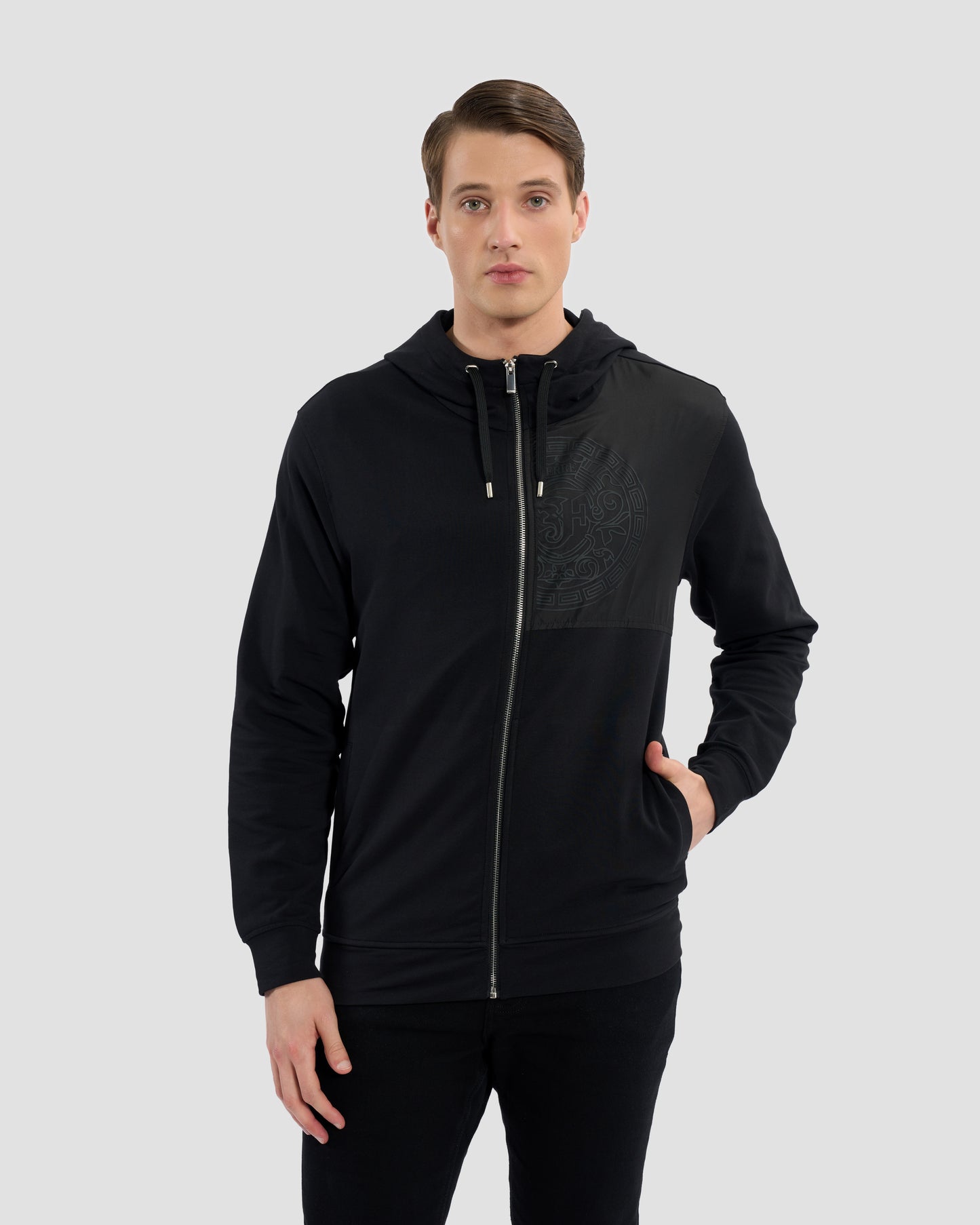 Imperial Logo Detailed Hoodie Jacket