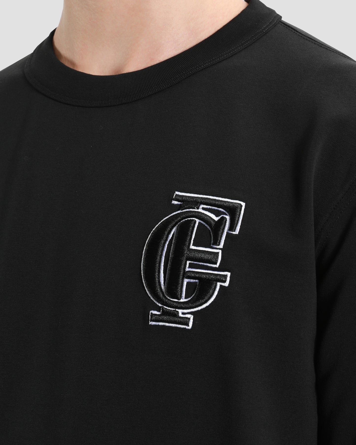 Monogram Embroidered Sweatshirt