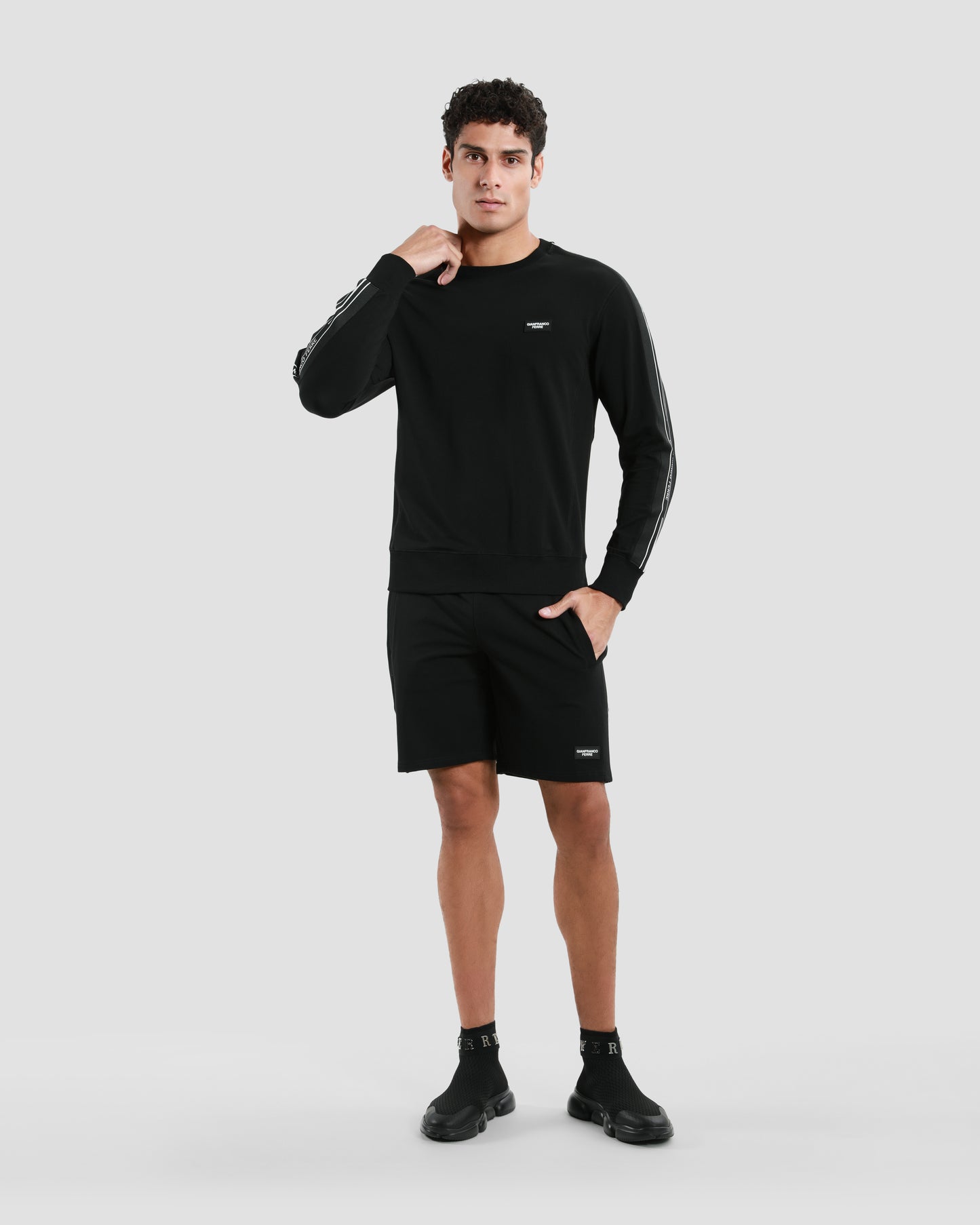 Tapered Sleeve Sweatshirt