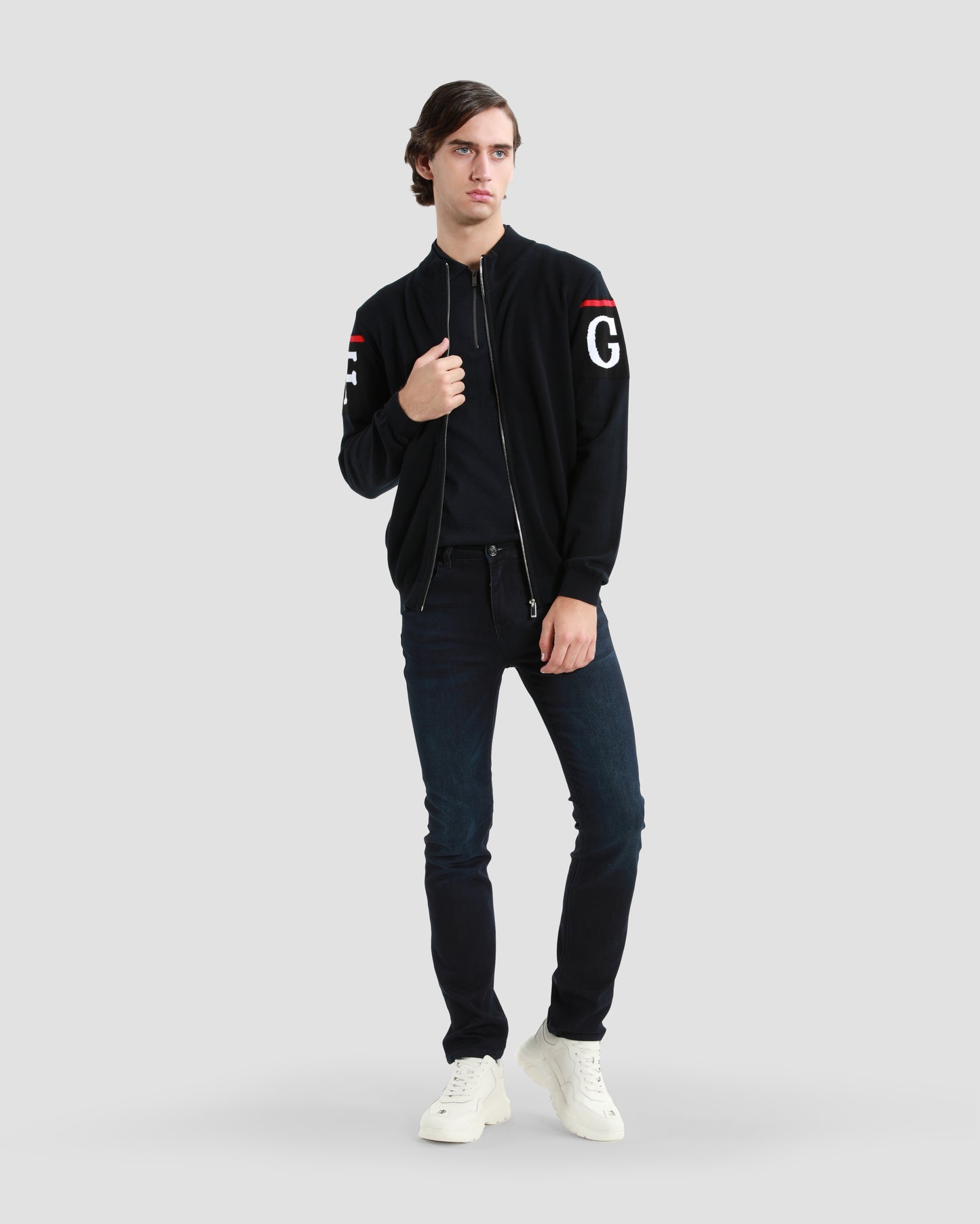 Ferre Branding Back Cardigan