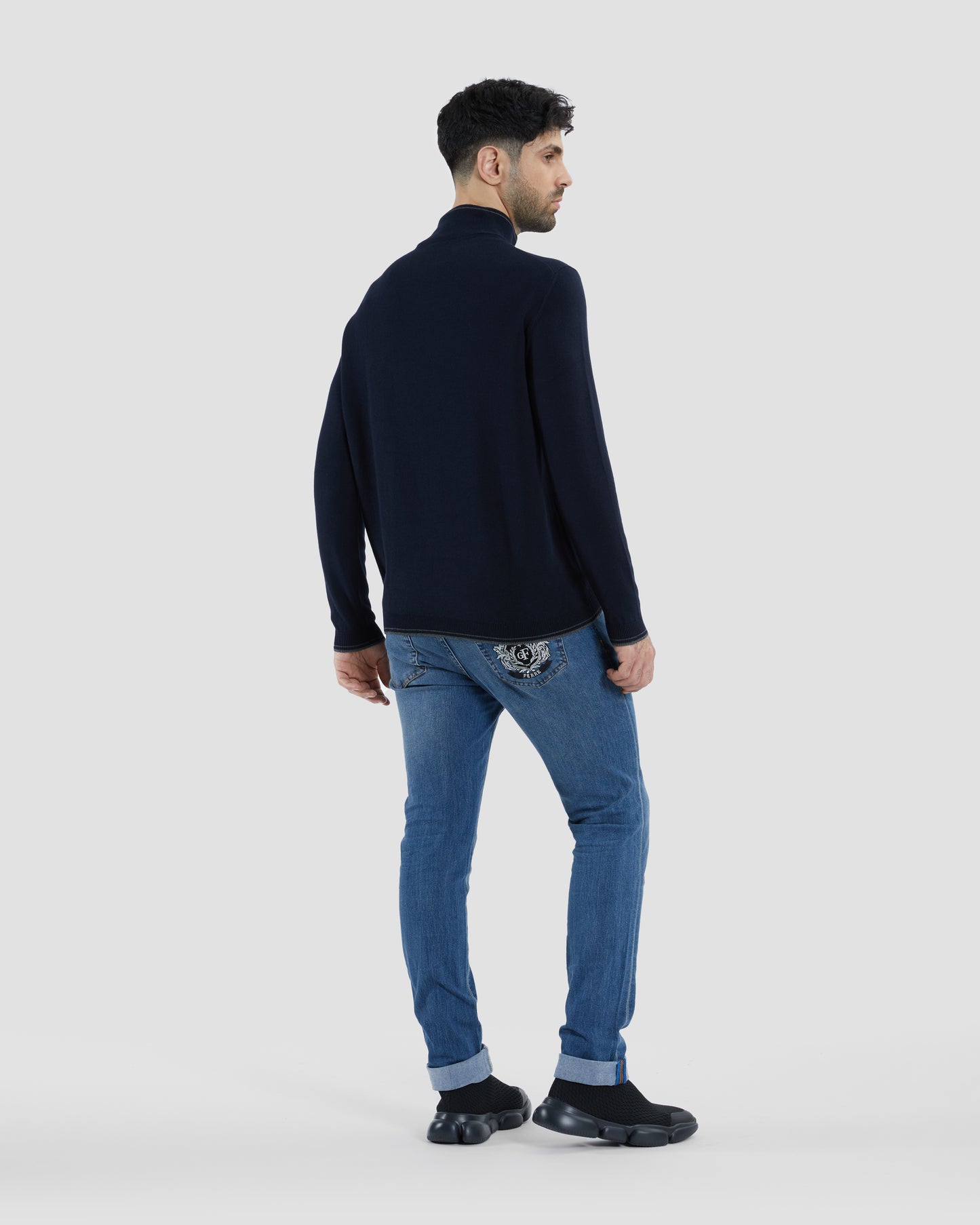 Logo Embroidered Sweater