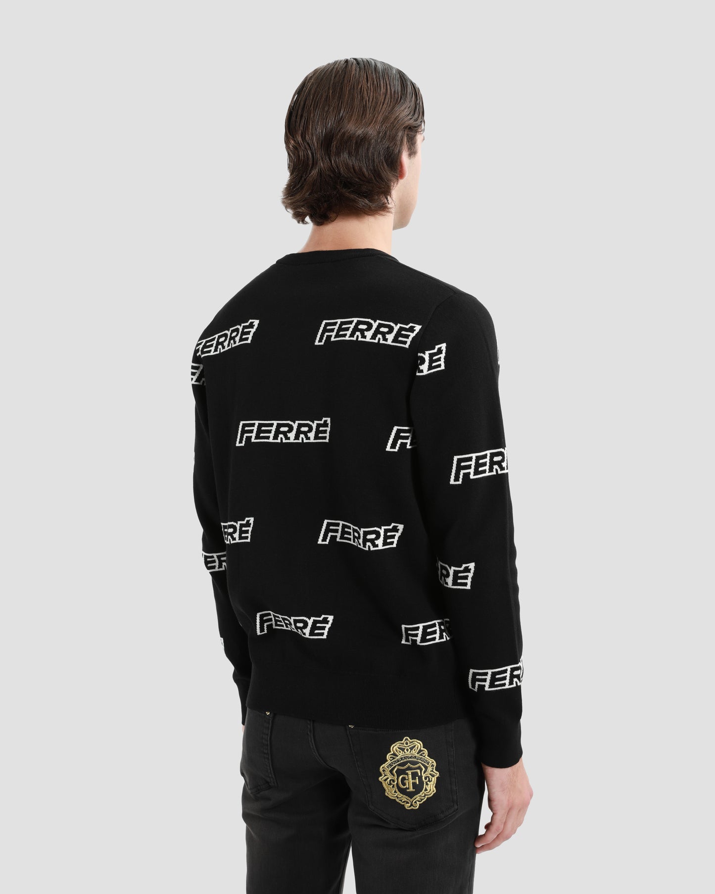 All-over Branding Sweater