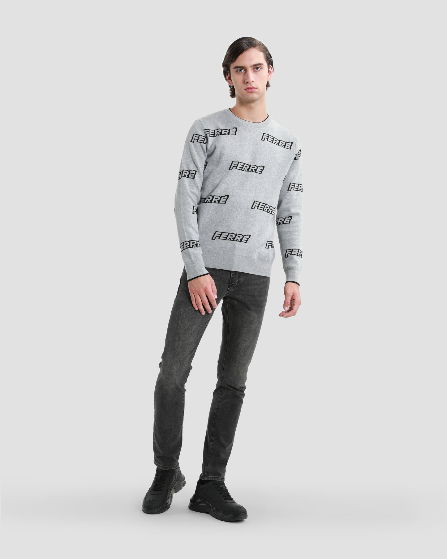 All-over Branding Sweater