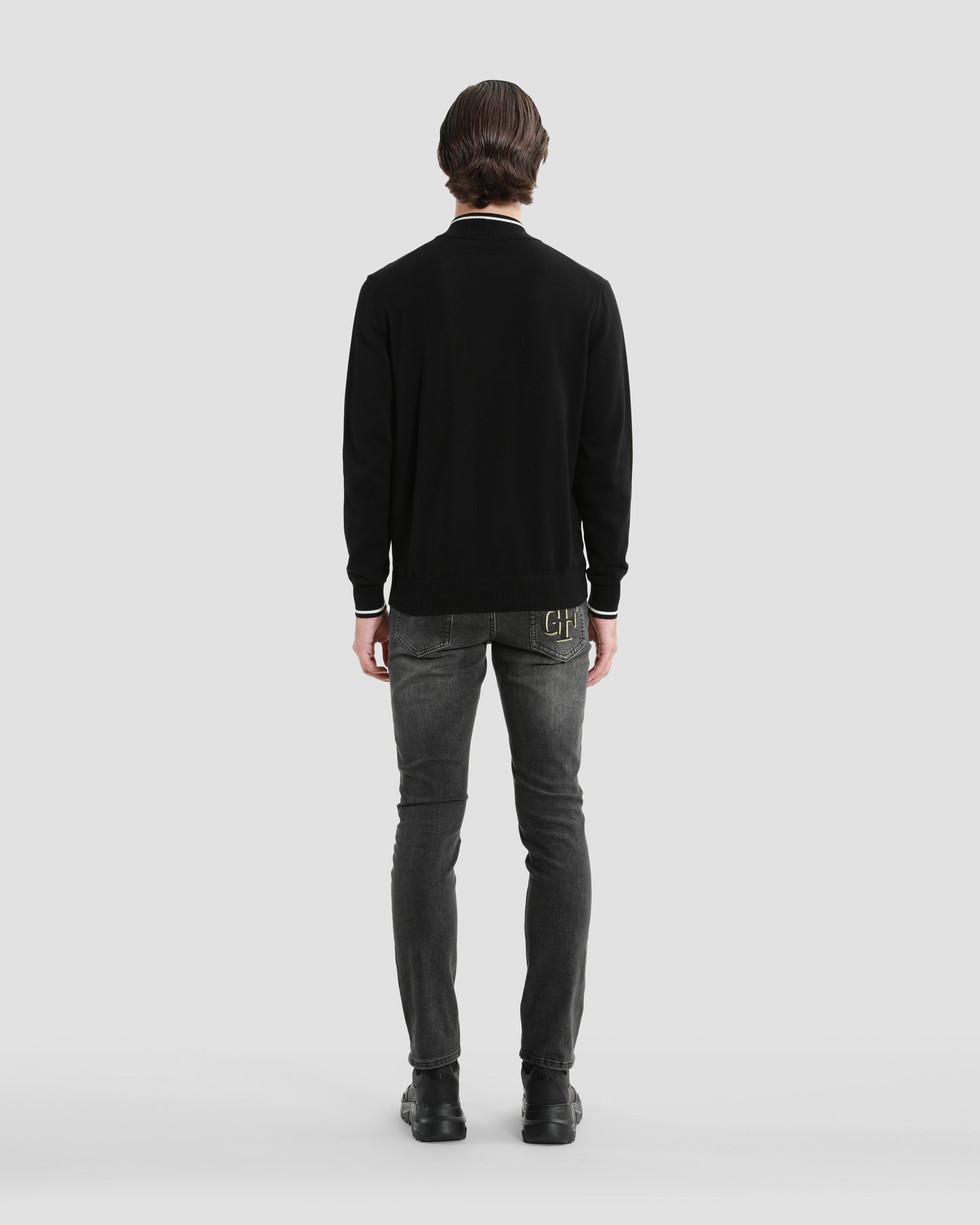 Imperial Logo Detailed Cardigan