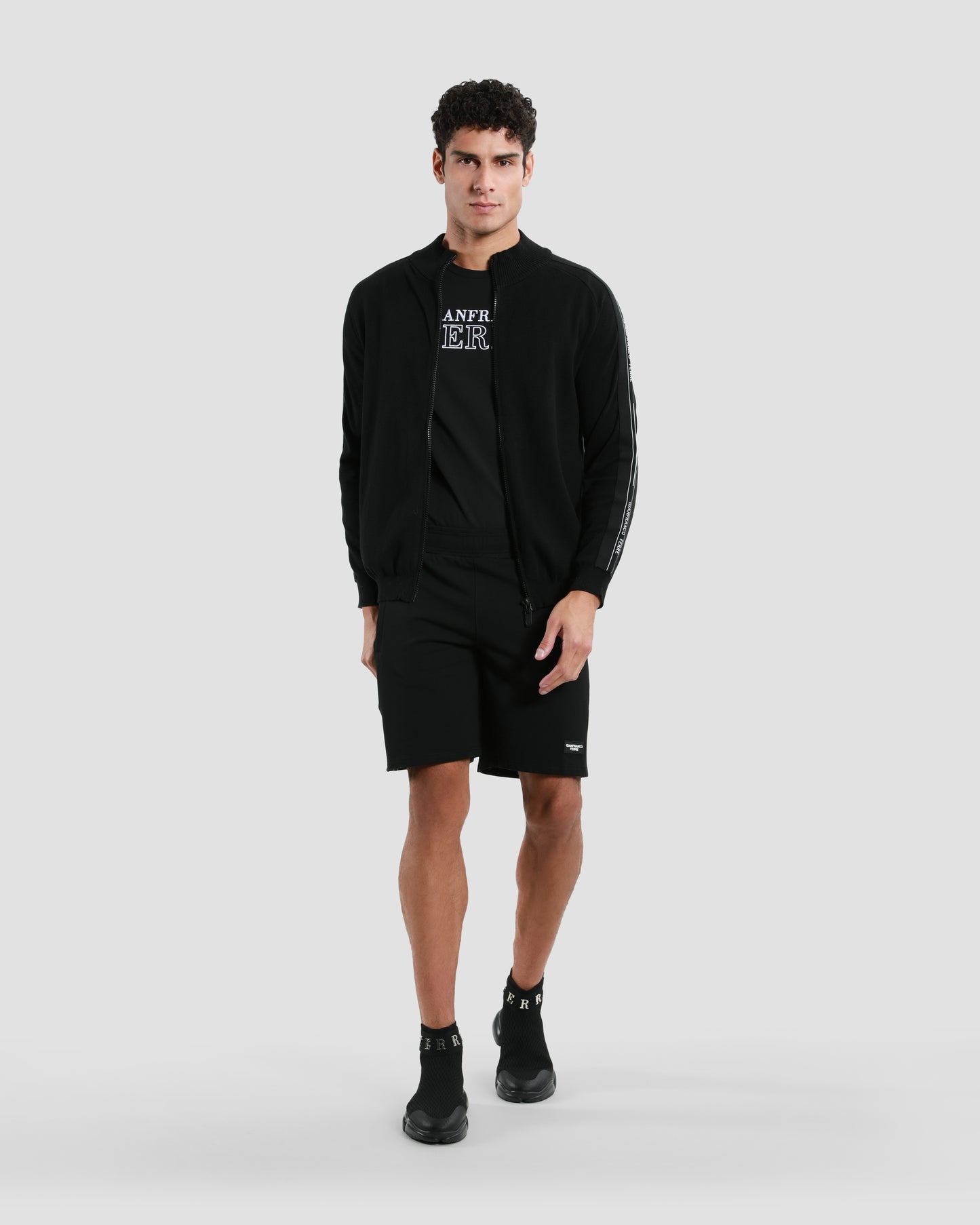 Tapered Sleeve Tracksuit Jacket